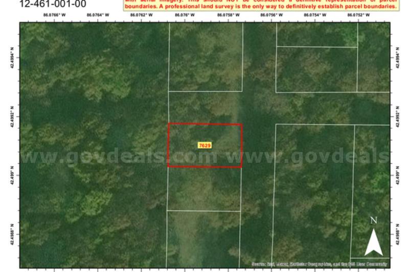 ALLEGAN COUNTY RECREATIONAL ACREAGE | NEAR LOWER SCOTT LAKE   Government Surplus Auction - Photo #4