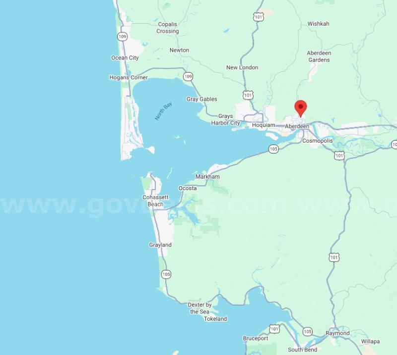 ~0.48 Acre Lot in north Aberdeen, Washington Near the Wishkah River   Government Surplus Auction - Photo #5