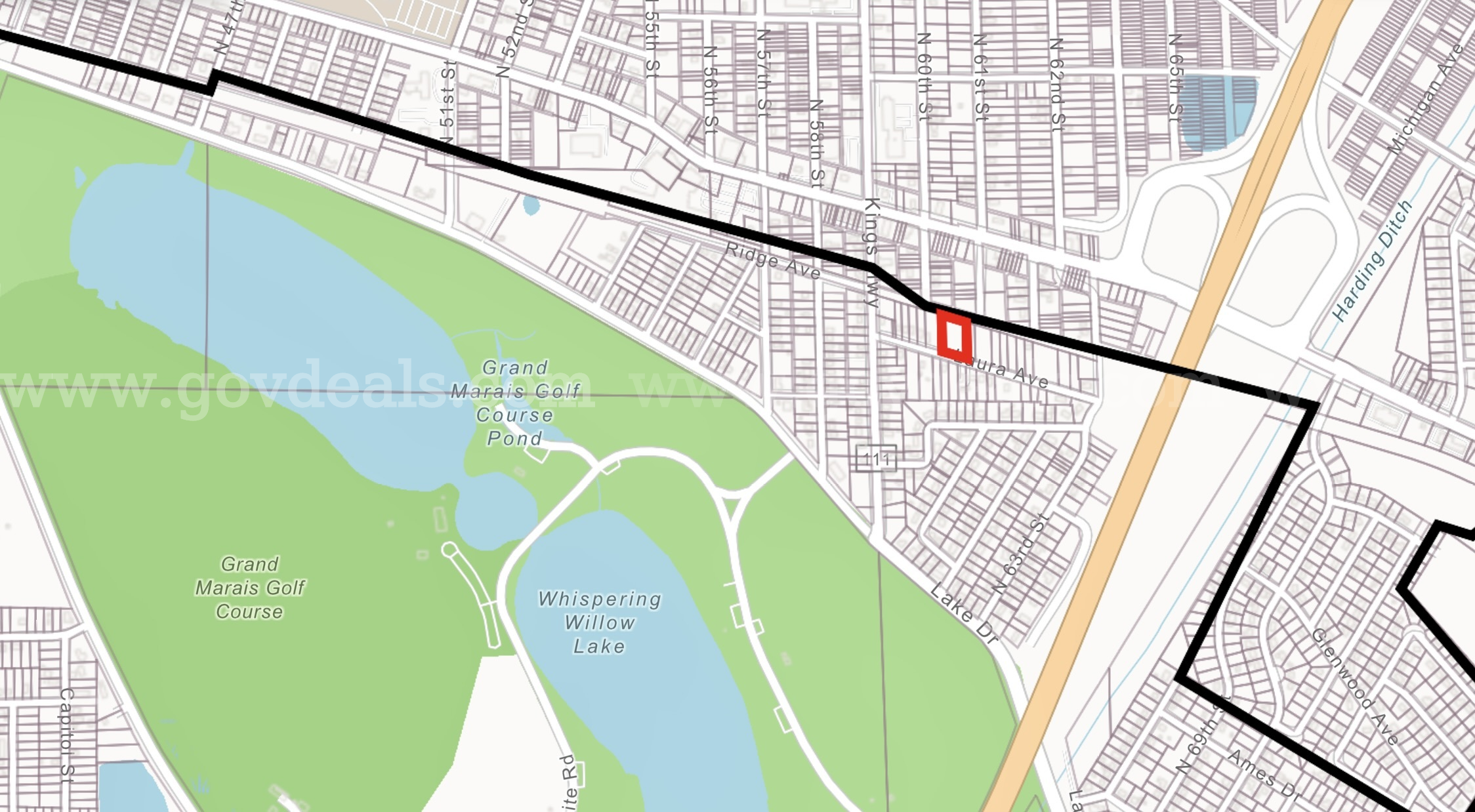 (0.73 Ac) City Lot about 7.3 Miles from Downtown St. Louis   Government Surplus Auction - Photo #6