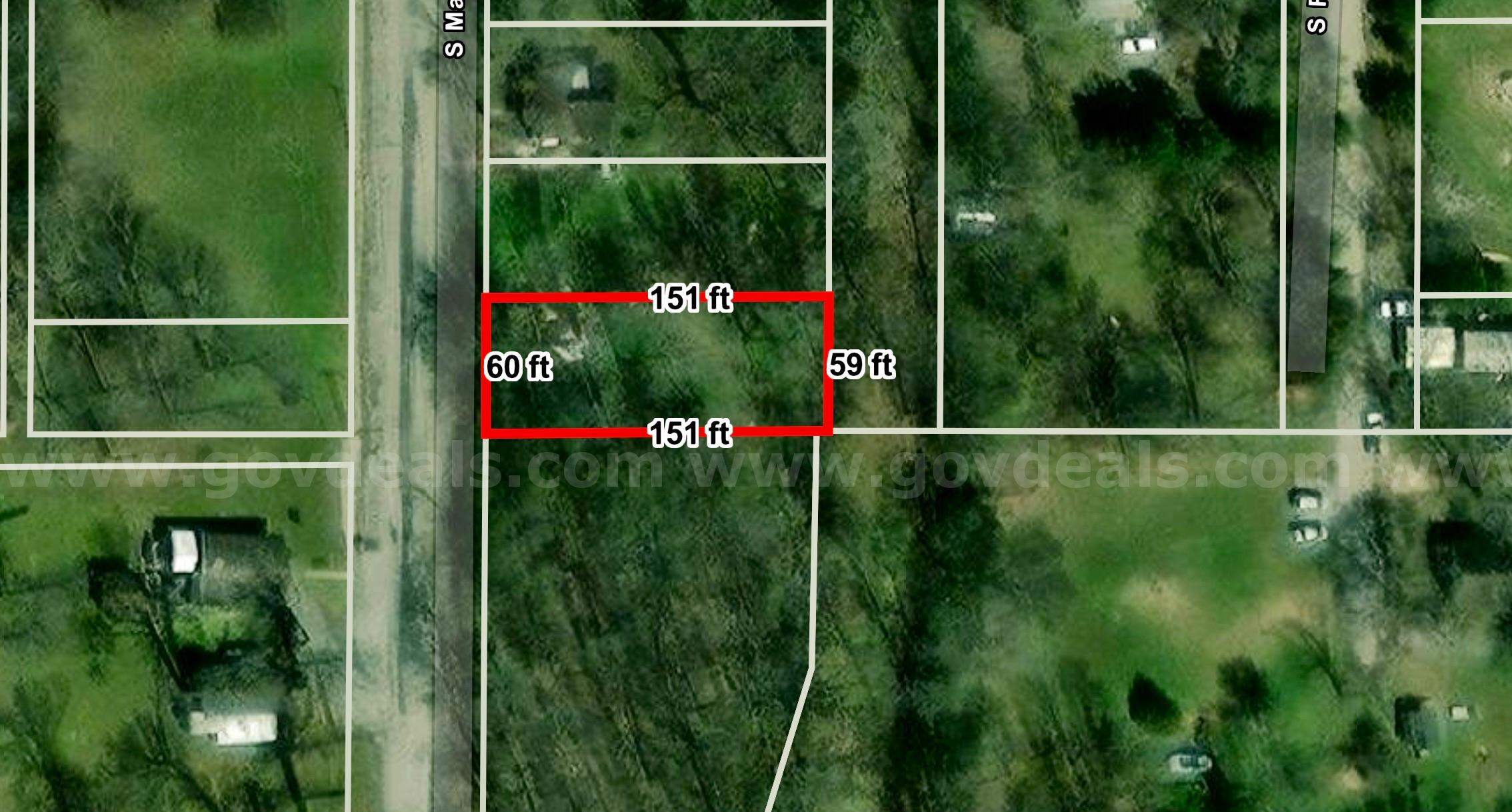 Large (0.2 Ac) 60 x 127 Sq Ft Lot near Shawnee National Forest in ROYALTON, IL  127 Government Surplus Auction - Photo #3