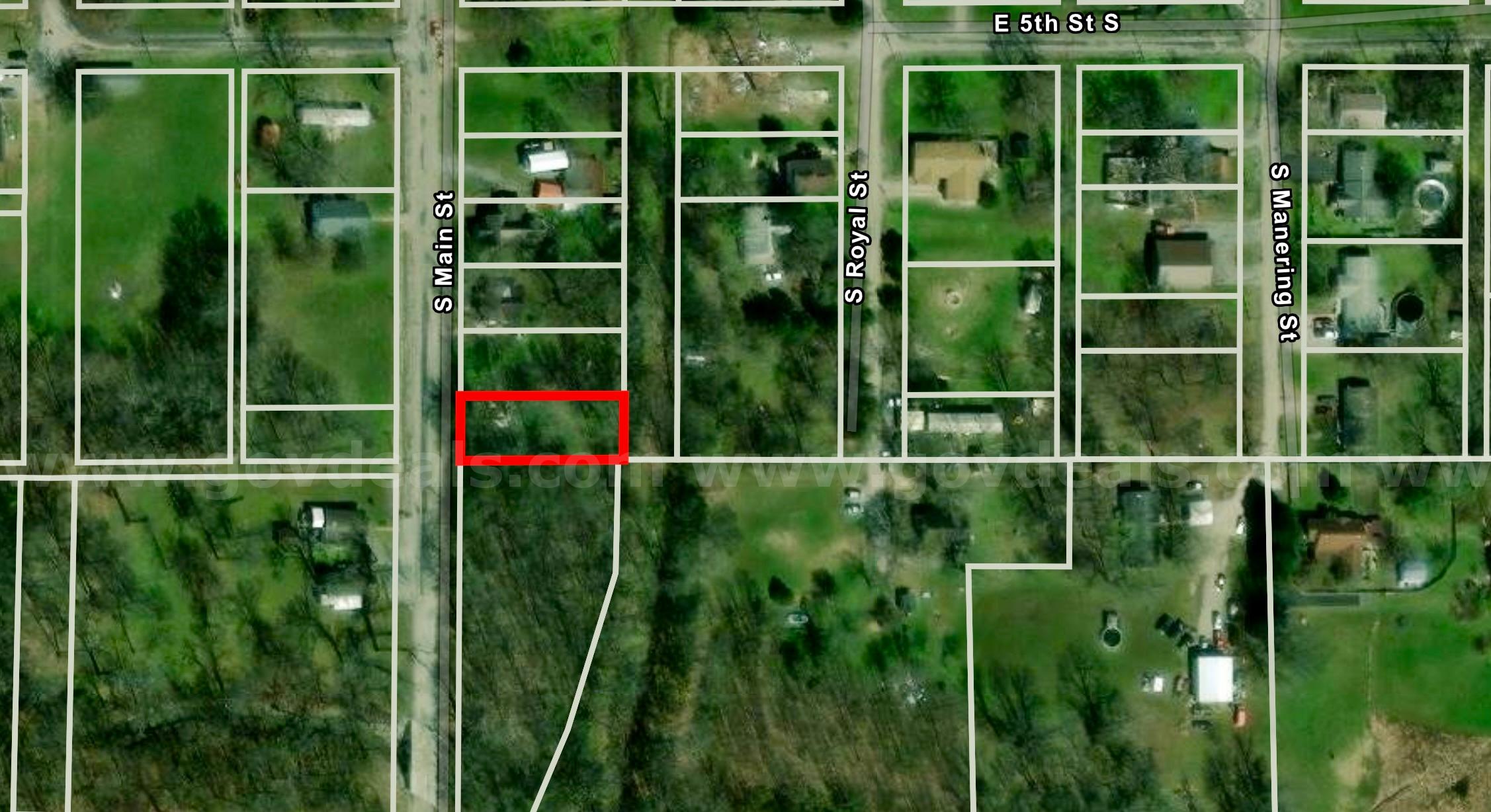 Large (0.2 Ac) 60 x 127 Sq Ft Lot near Shawnee National Forest in ROYALTON, IL  127 Government Surplus Auction - Photo #4