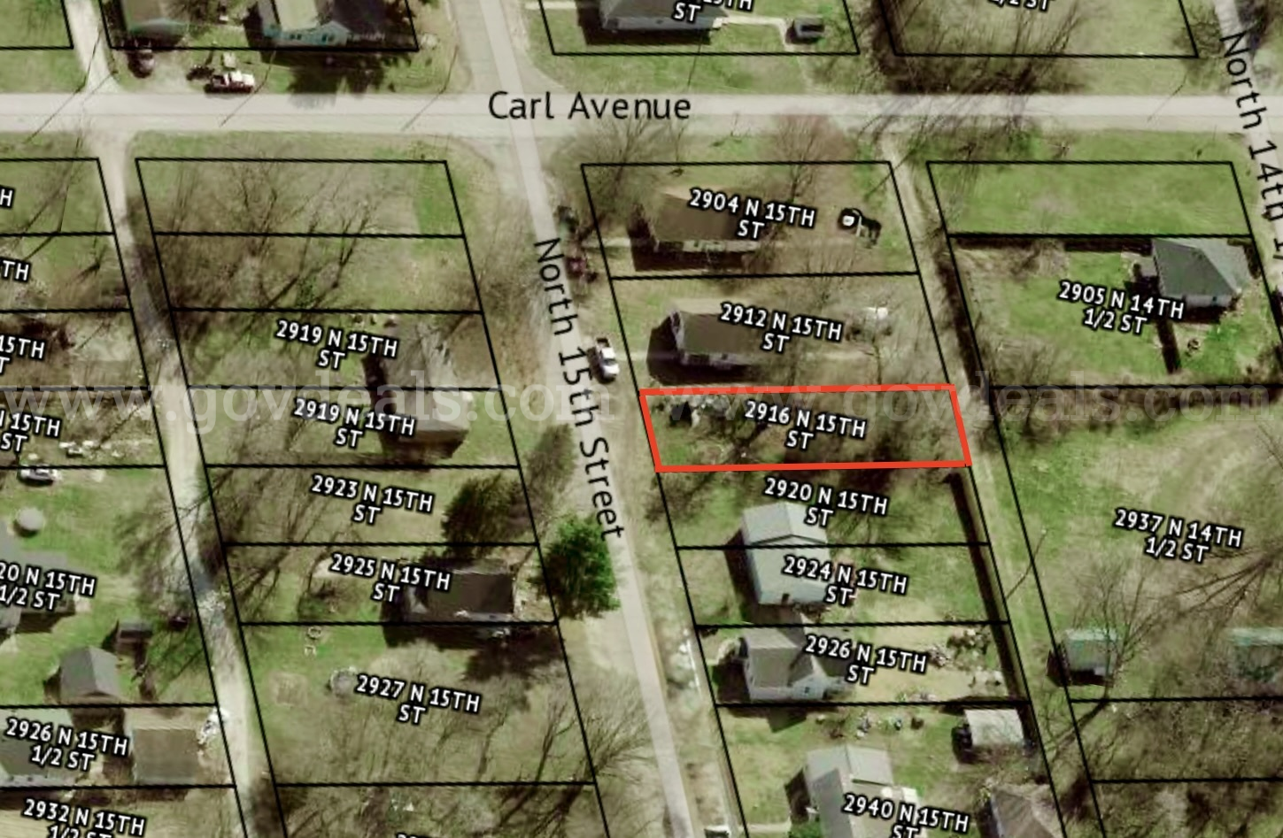 Large Residential Lot 2.5 Miles from Indiana State University   Government Surplus Auction - Photo #5