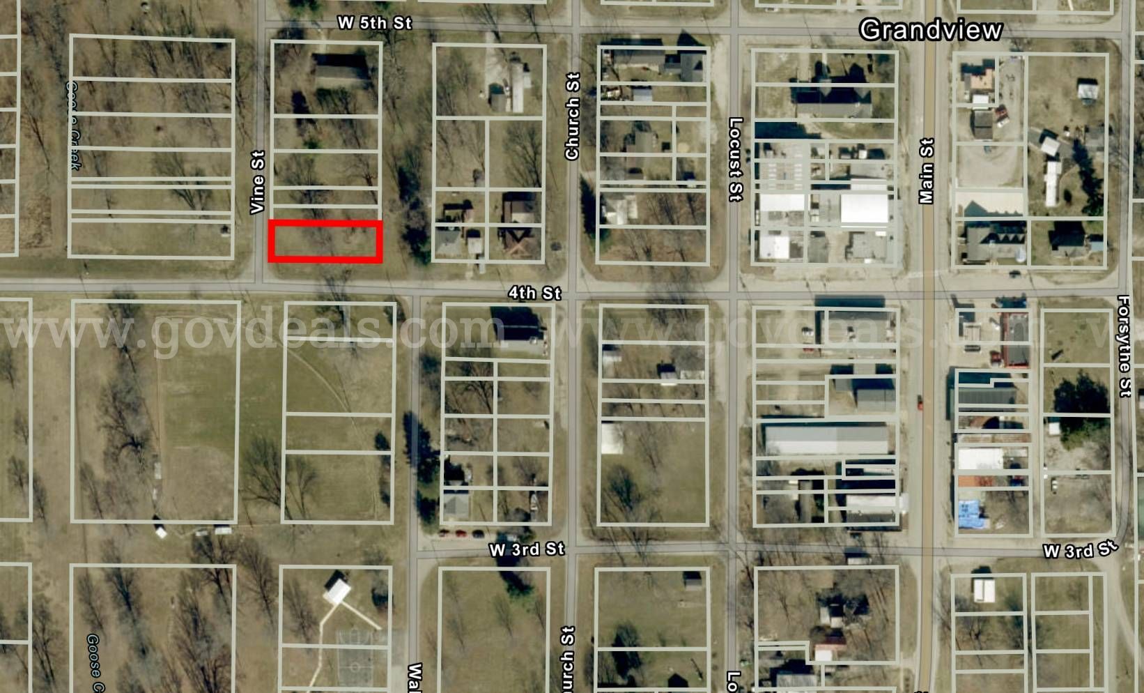 Large 0.201 Ac Lot Southern Indiana (Grandview, IN)  201 Government Surplus Auction - Photo #6