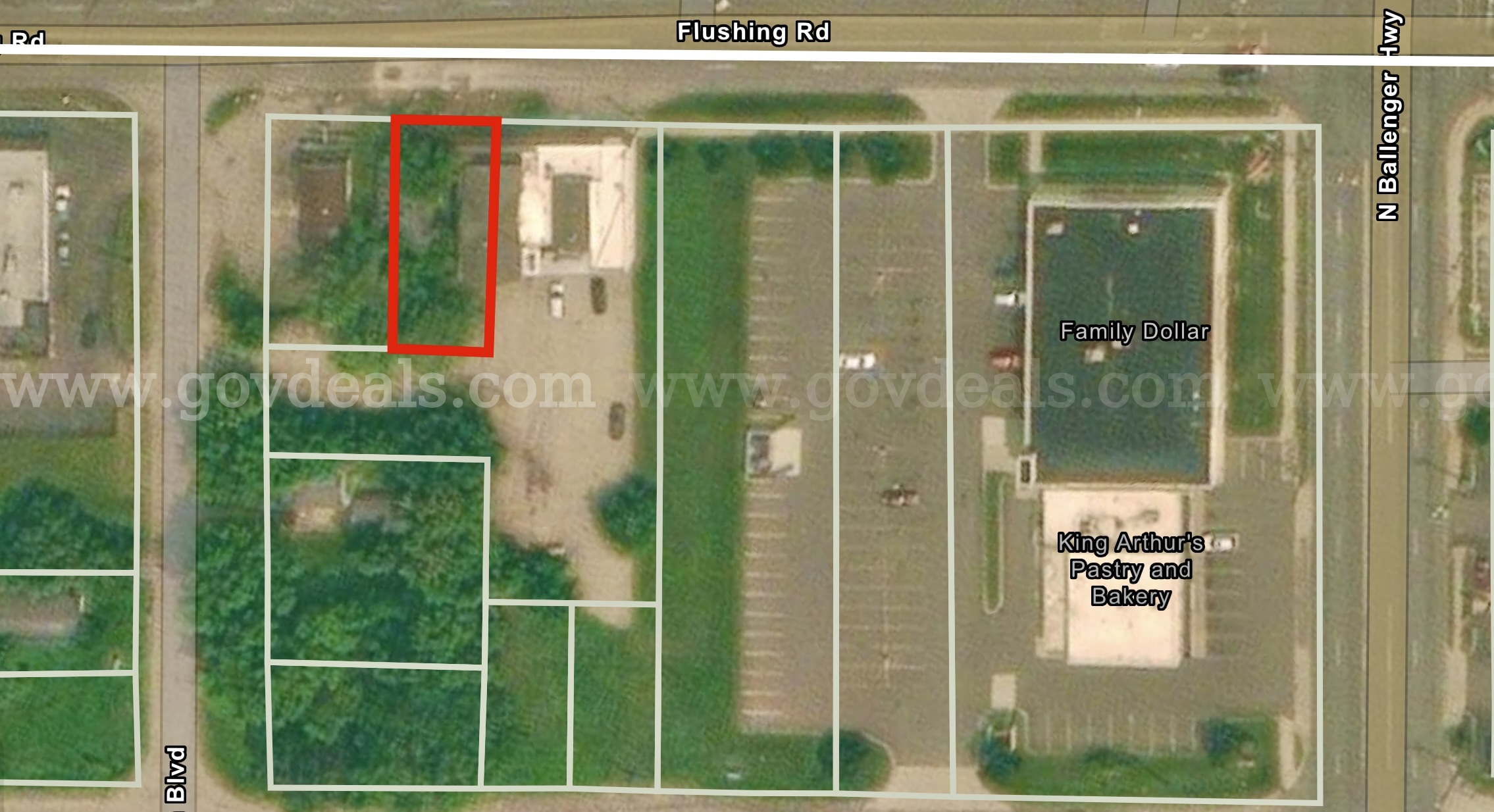 Residential City Lot in Flint, MI (2.6 Miles from University of Michigan)   Government Surplus Auction - Photo #2