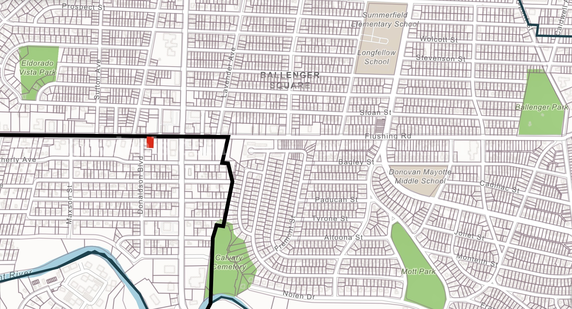 Residential City Lot in Flint, MI (2.6 Miles from University of Michigan)   Government Surplus Auction - Photo #5