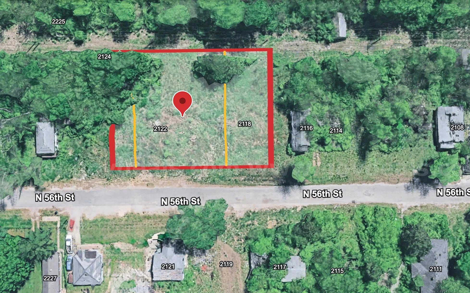 (175 X 130 Sq ft) (0.52 Acres) Large 3-adjacent City Lots about 7.4 Miles from Downtown St. Louis   Government Surplus Auction - Photo #3