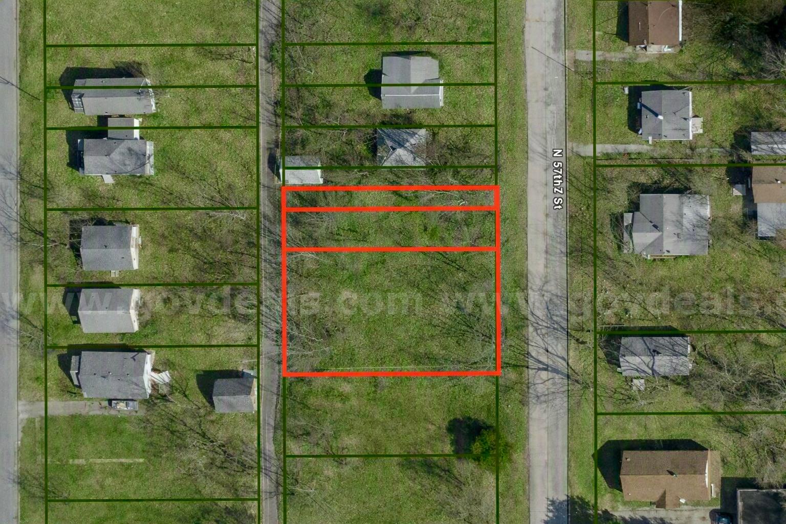 (112.5 X 130 Sq ft) Large 3-adjacent City Lots about 7.5 Miles from Downtown St. Louis