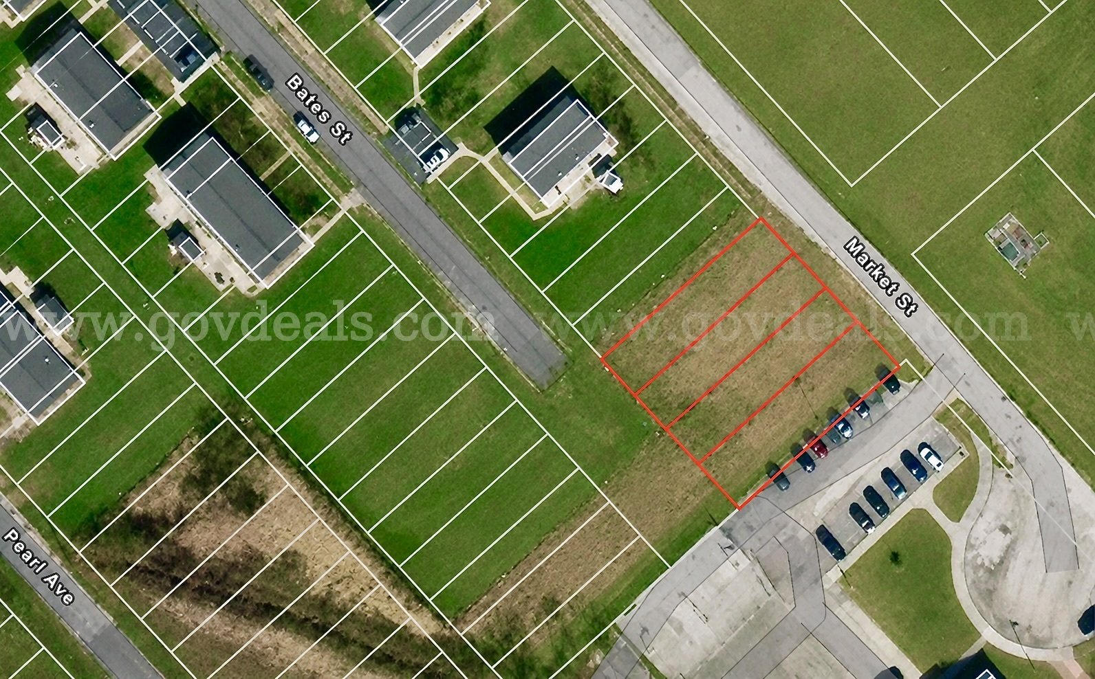 (111 X 115 Sq ft) 4-adjacent Residential City Lots about 6.1 Miles from Downtown St. Louis