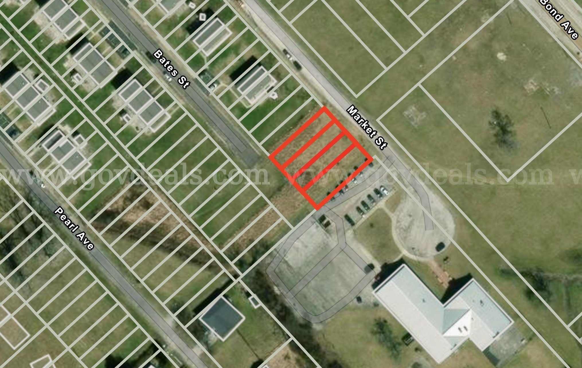 (111 X 115 Sq ft) 4-adjacent Residential City Lots about 6.1 Miles from Downtown St. Louis  111 Government Surplus Auction - Photo #4