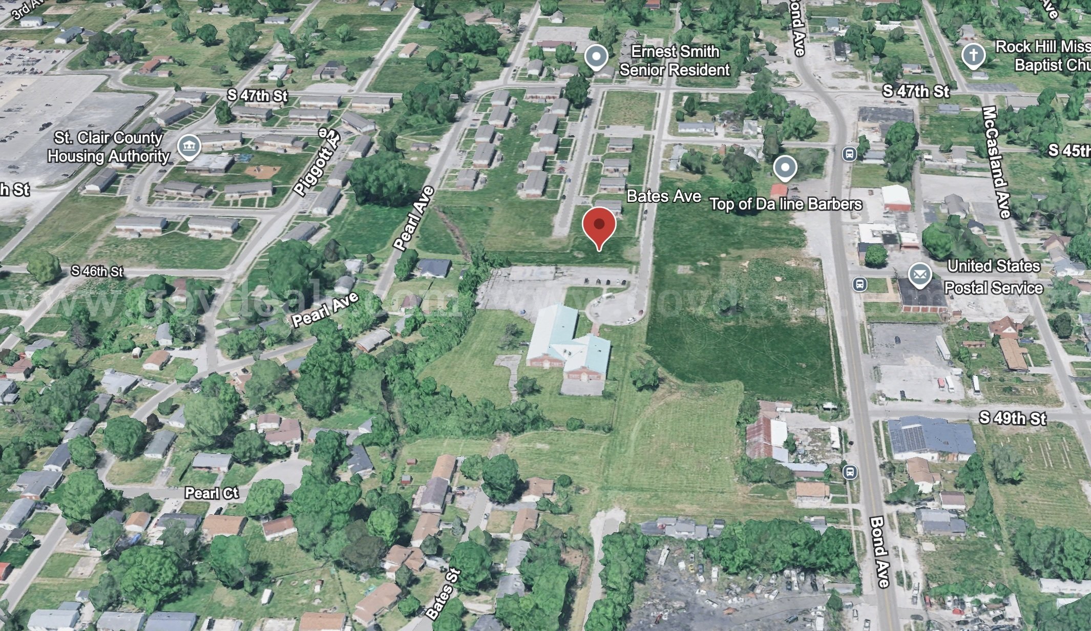 (111 X 115 Sq ft) 4-adjacent Residential City Lots about 6.1 Miles from Downtown St. Louis  111 Government Surplus Auction - Photo #6