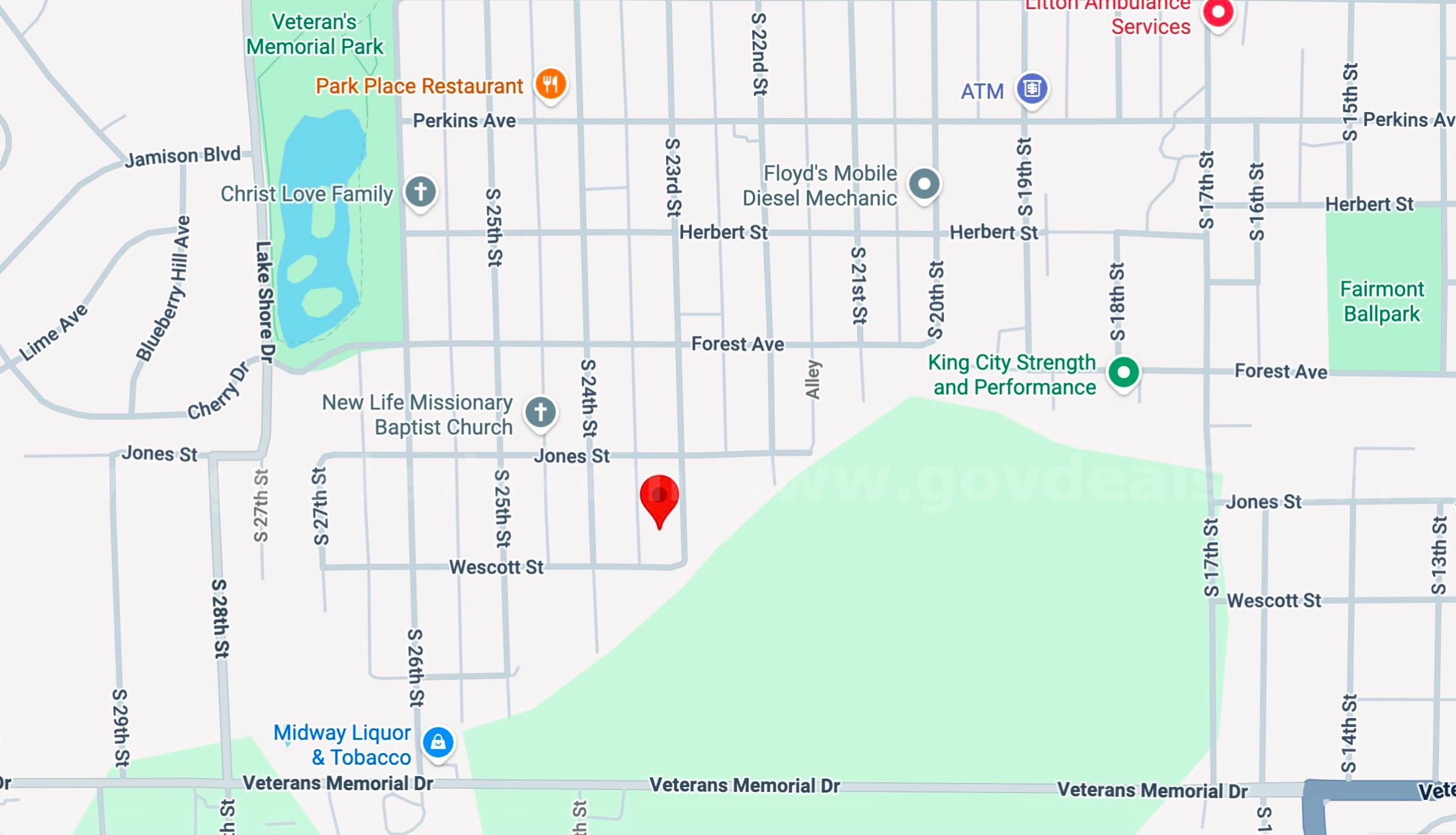 Large 50 X 152 Sq ft (0.17 Acres) Lot in Mount Vernon, IL Nissan Frontier Government Surplus Auction - Photo #6