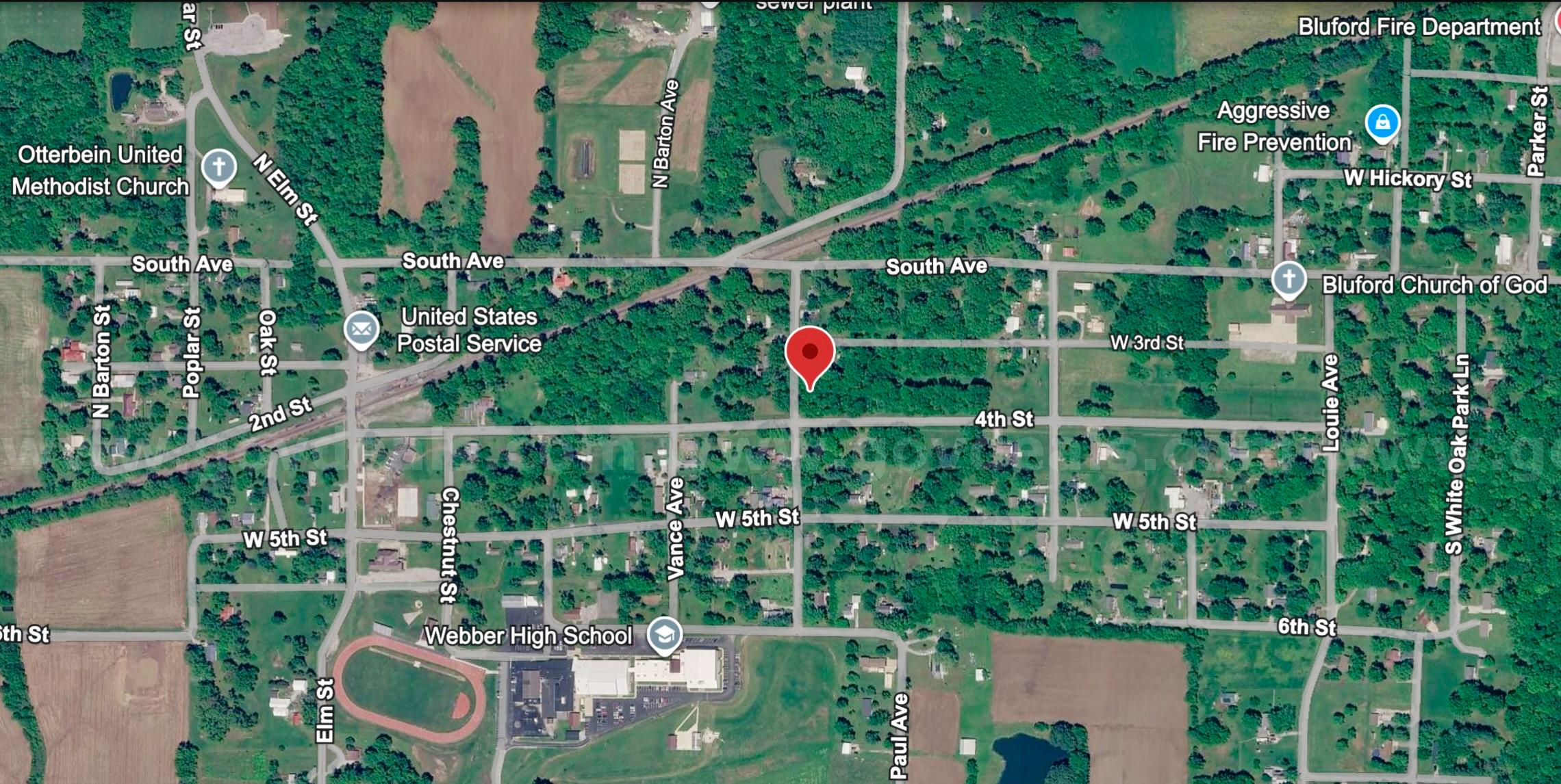 Large 50 X 100 Sq ft (0.12 Acres) Lot in Bluford, IL   Government Surplus Auction - Photo #4