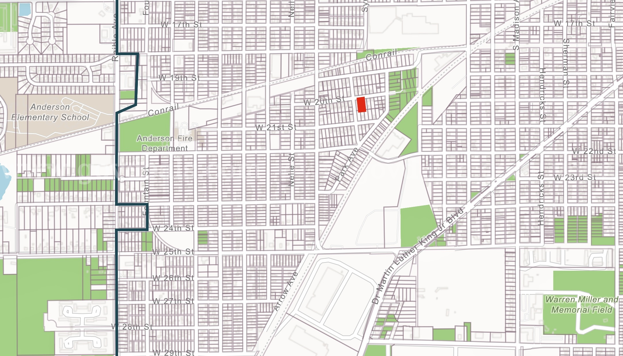 Residential City-lot in Anderson, IN, 42.3 Miles North-East of Indianapolis   Government Surplus Auction - Photo #6