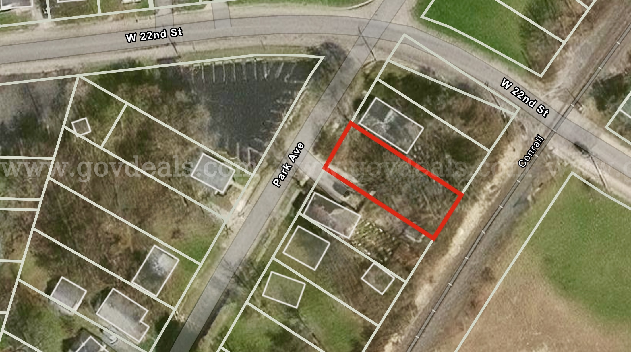 (50' X 125') Residential City-lot in Anderson, IN, 40.2 Miles North-East of Indianapolis,