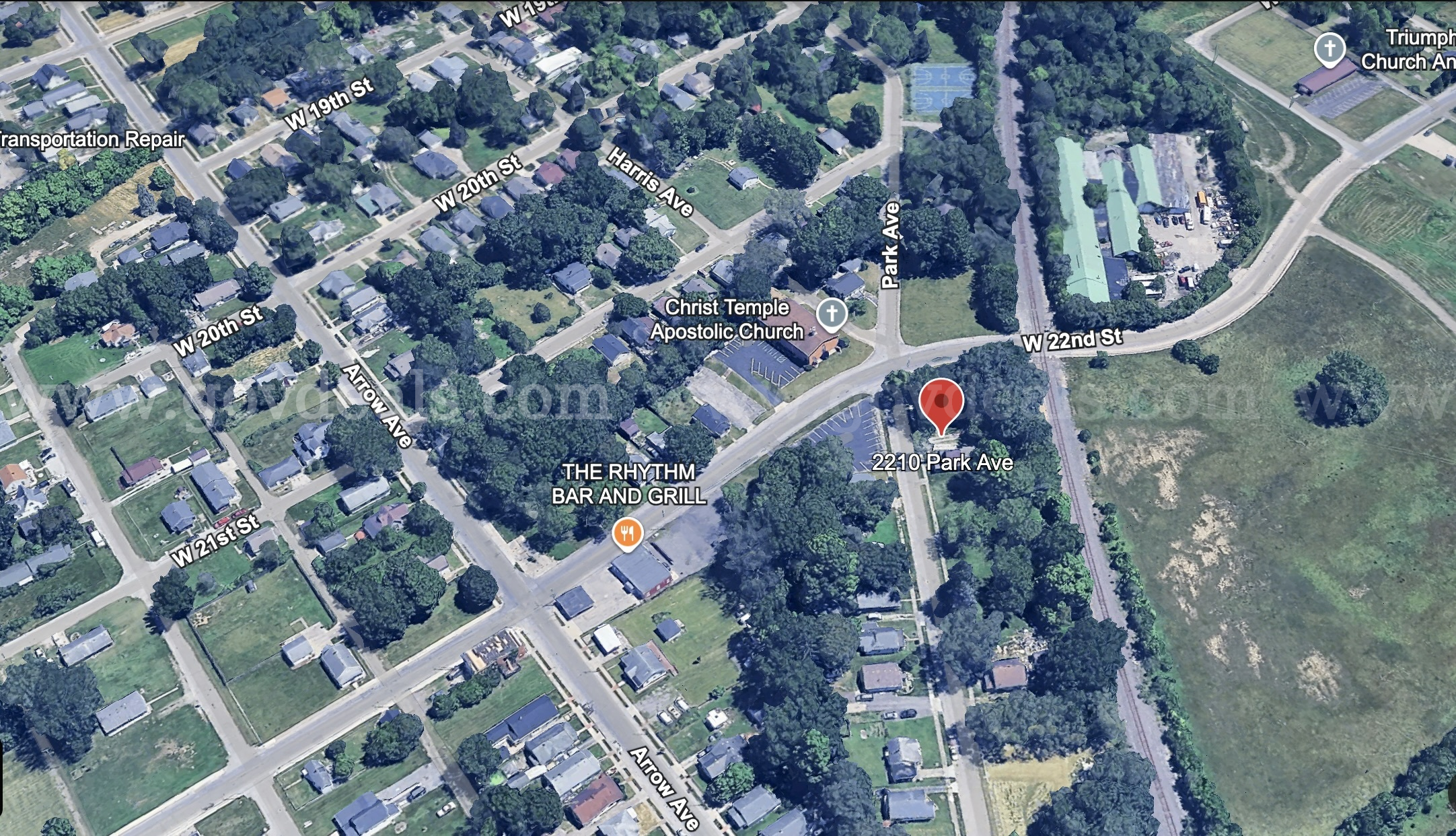 (50' X 125') Residential City-lot in Anderson, IN, 40.2 Miles North-East of Indianapolis,  125 Government Surplus Auction - Photo #2
