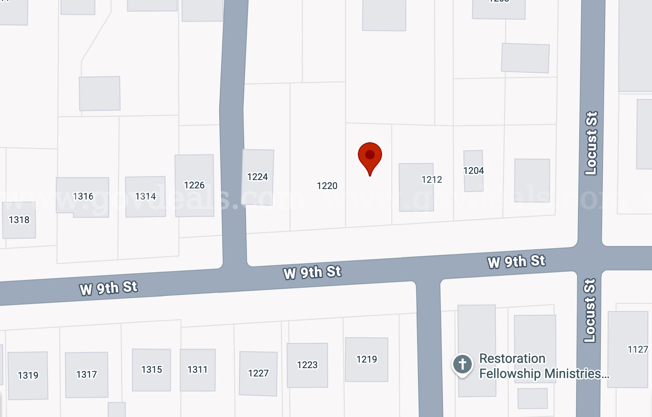 Residential City-lot in Anderson, IN, 38.9 Miles North-East of Indianapolis,   Government Surplus Auction - Photo #4