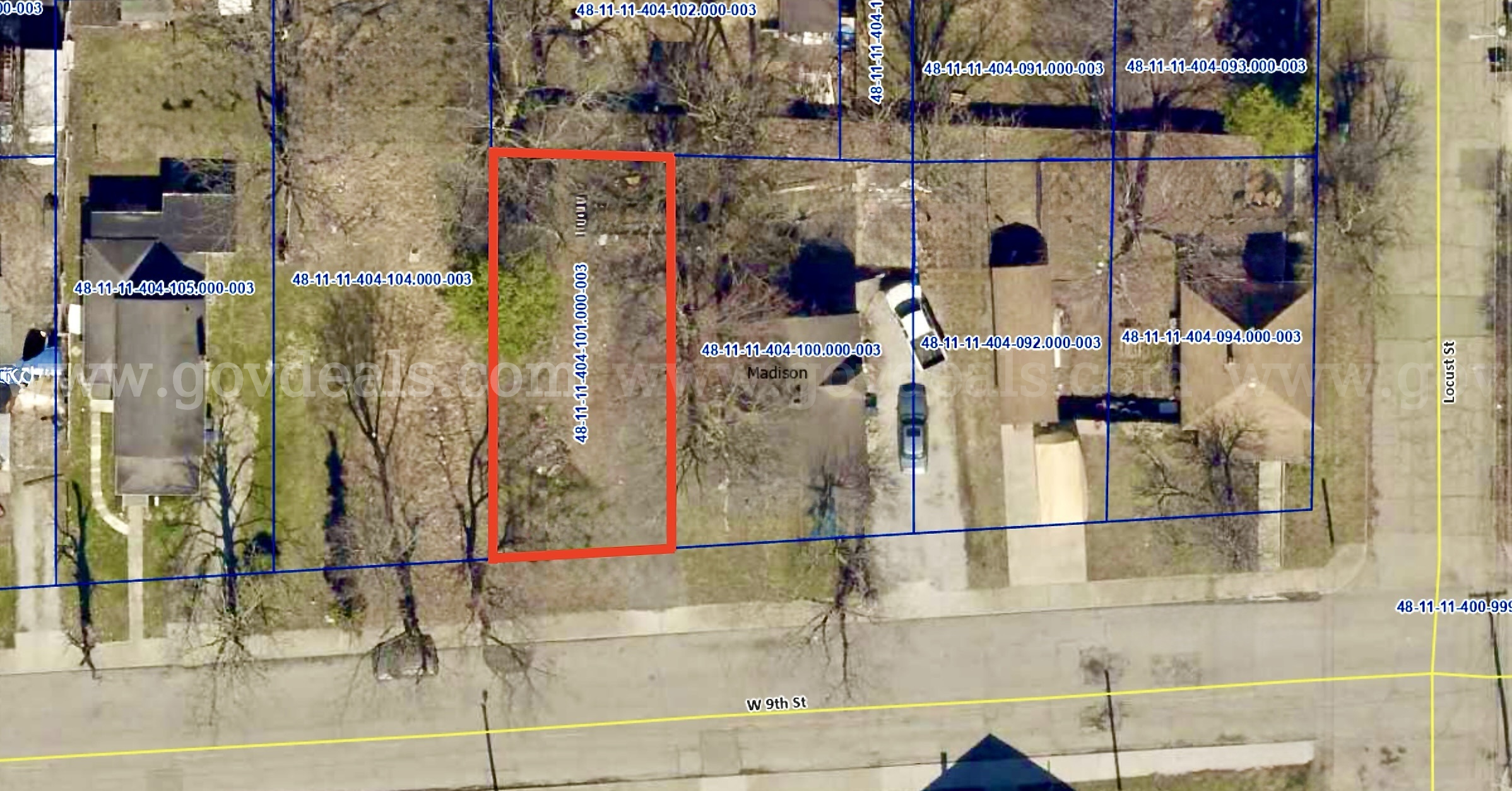 Residential City-lot in Anderson, IN, 38.9 Miles North-East of Indianapolis,   Government Surplus Auction - Photo #5