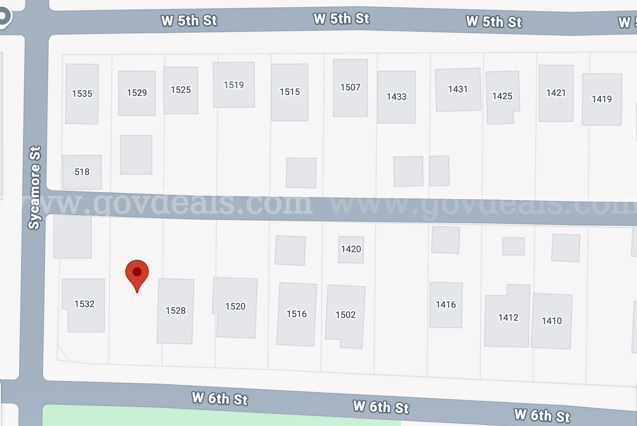 Residential City-lot in Anderson, IN, 39.2 Miles North-East of Indianapolis,   Government Surplus Auction - Photo #4
