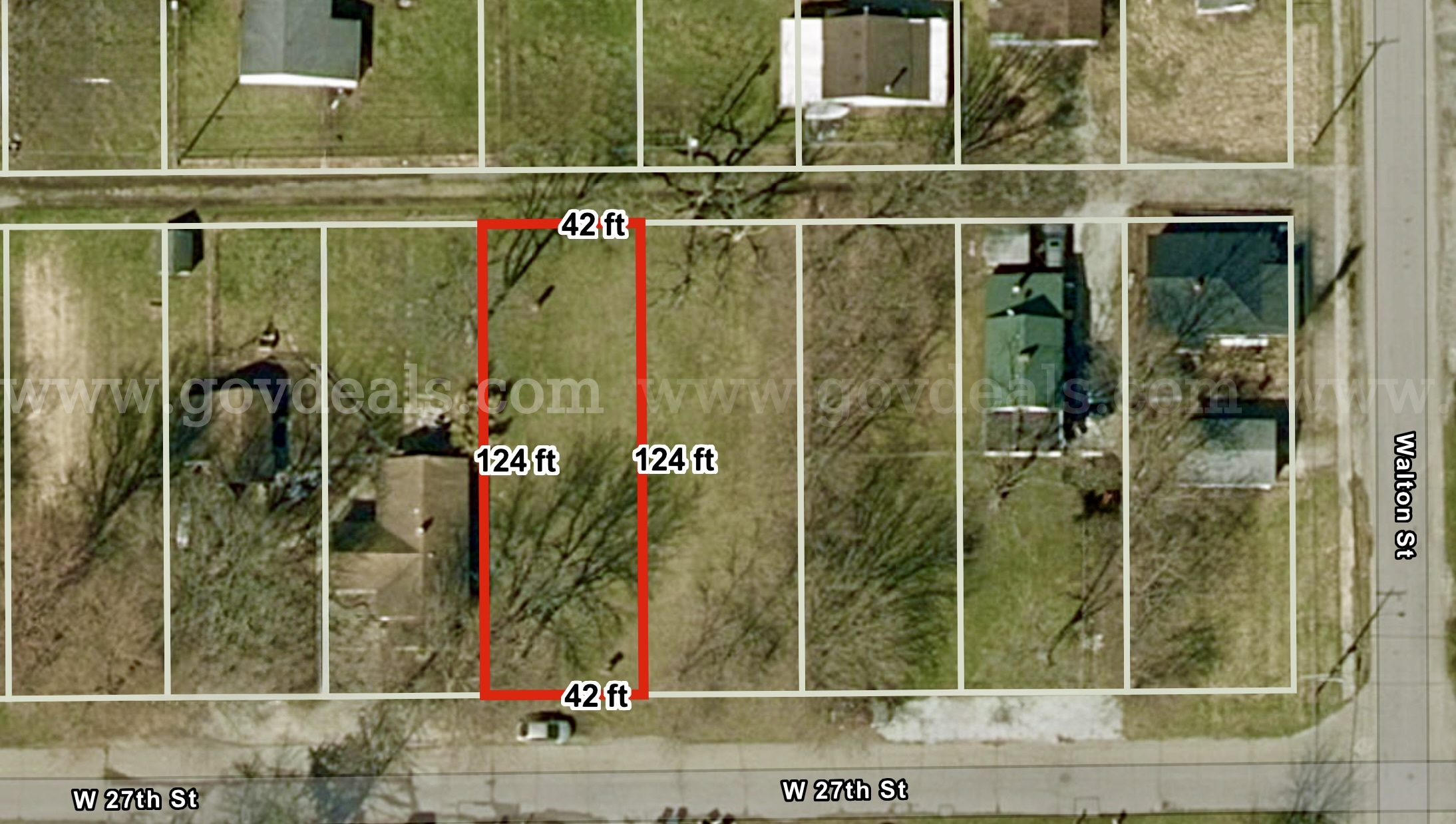 Residential City-lot in Anderson, IN, 41.6 Miles North-East of Indianapolis,   Government Surplus Auction - Photo #6