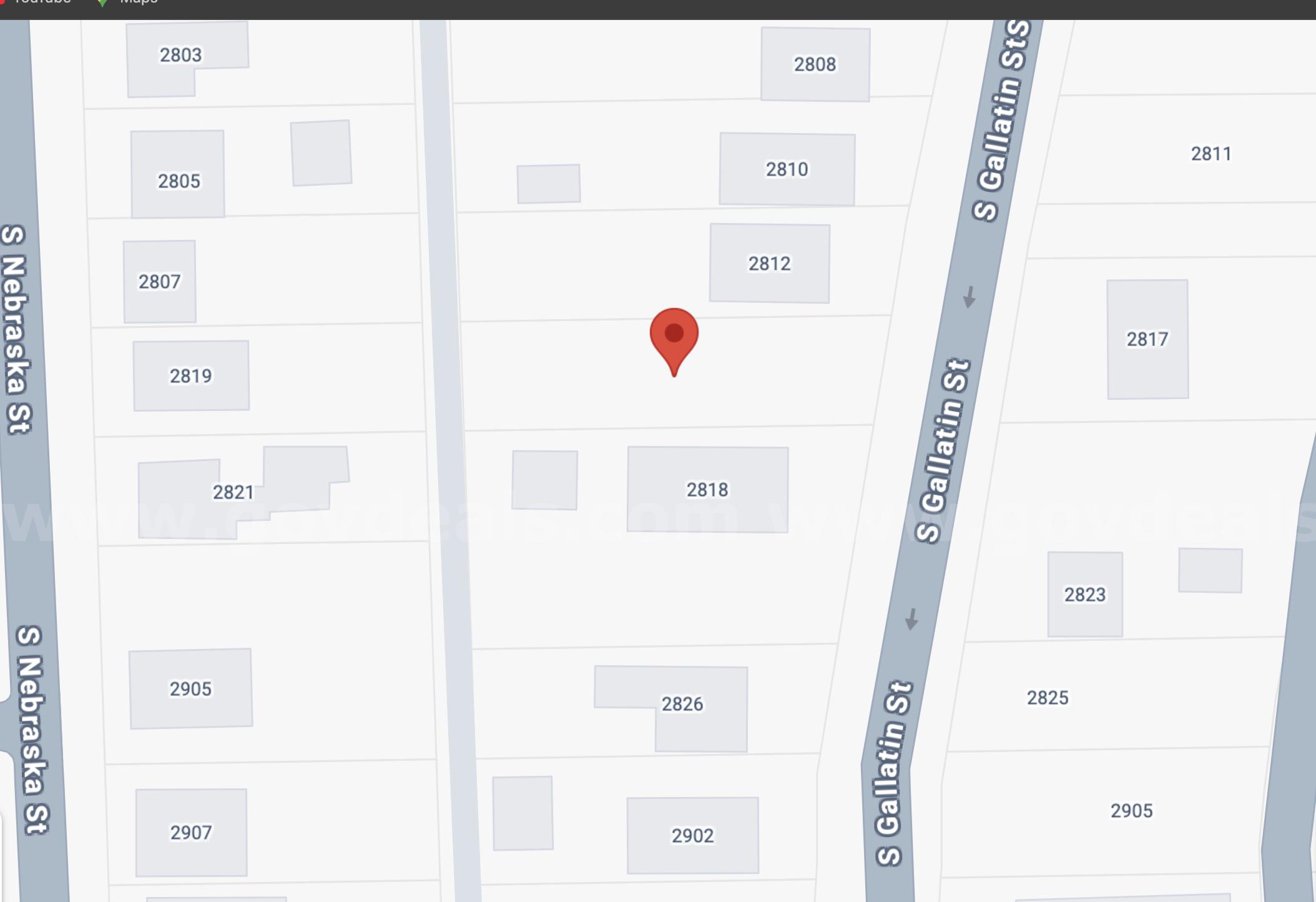 43’ X 169’ Residential City lot near Indiana Wesleyan University  169 Government Surplus Auction - Photo #2