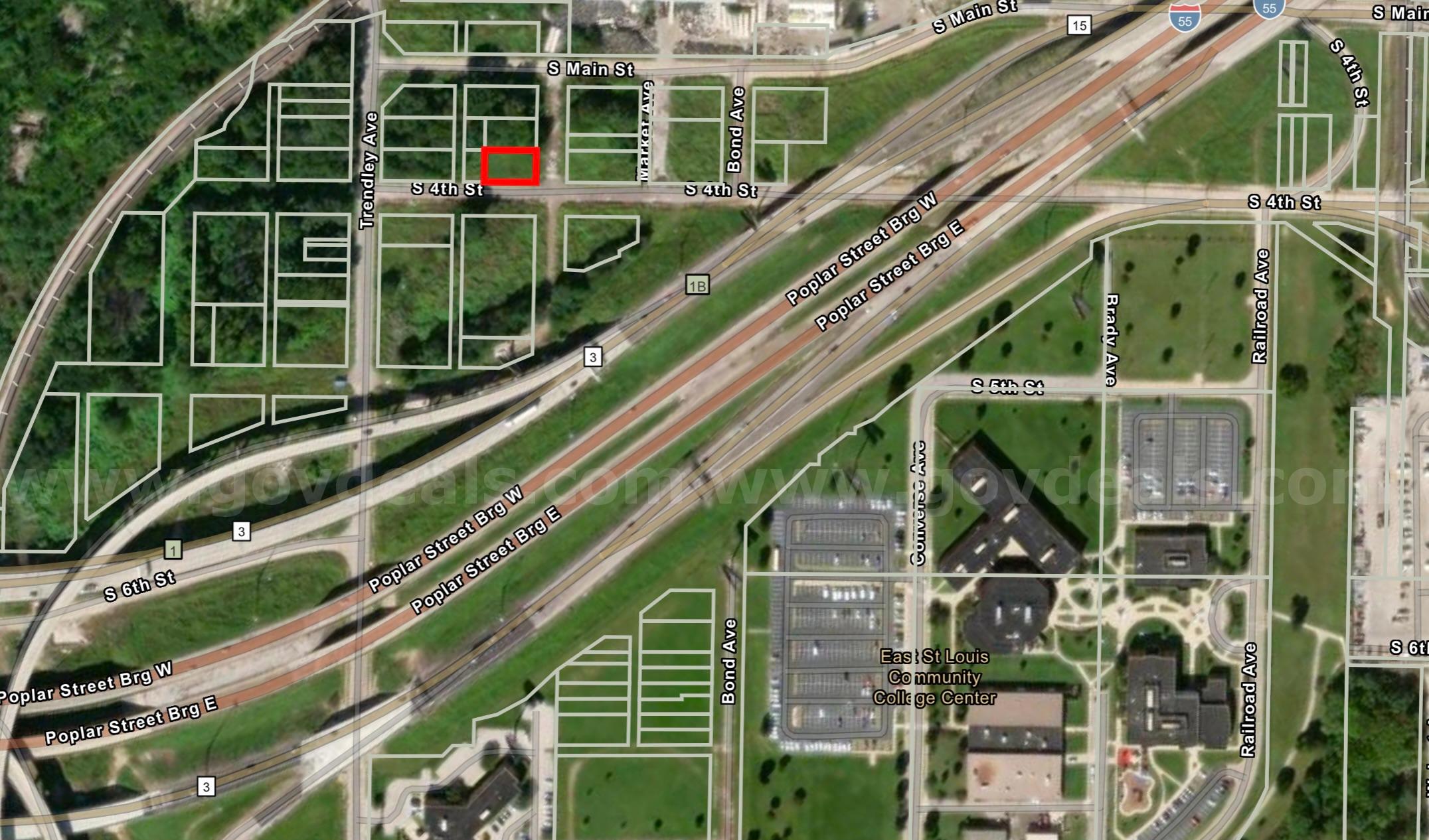 City Lot (60' X 100') about 2.4 Miles from Downtown St. Louis  100 Government Surplus Auction - Photo #4