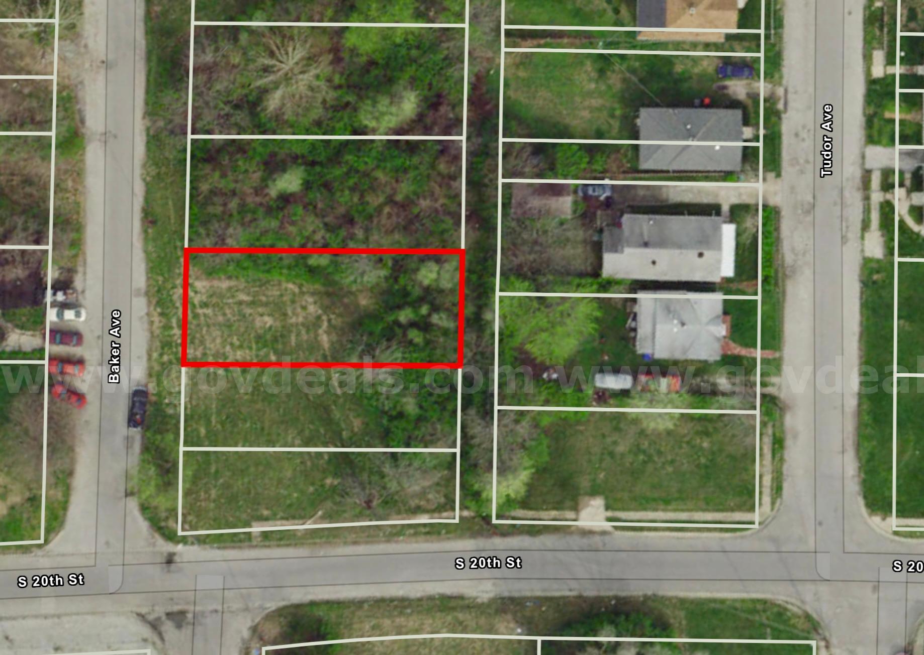$1-Starting Bid - (50' X 121') City Lot about 3.7 Miles from Downtown St. Louis