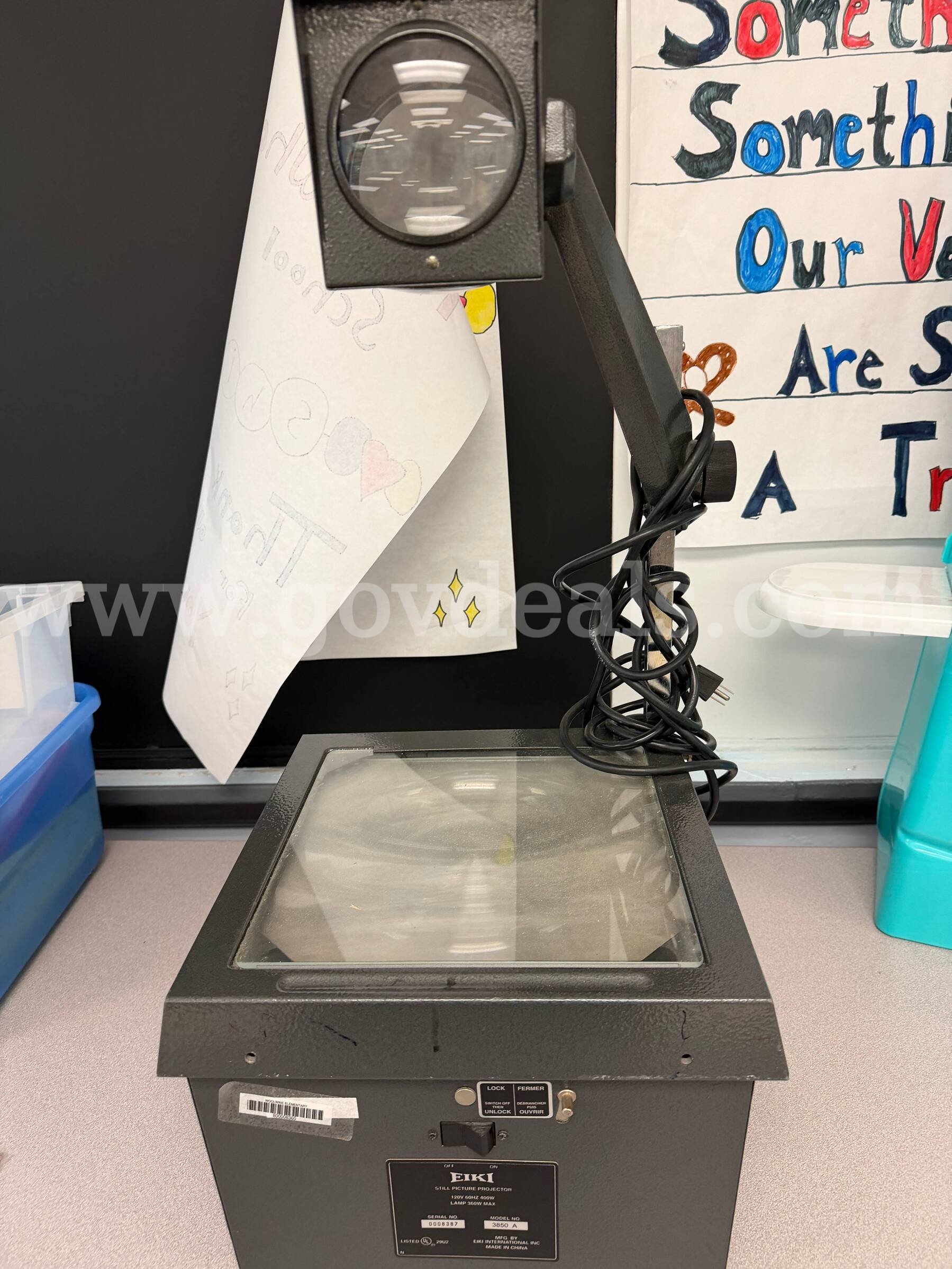 Overhead Projector   Government Surplus Auction - Primary Photo