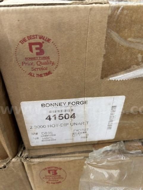 Fittings, Couplings, Unions, Tees, 1in to 2in, CL 3000, Bonney Forge, NEW, 1 LOT  3000 Government Surplus Auction - Photo #4