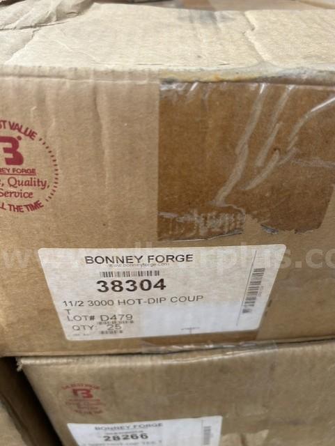 Fittings, Couplings, Unions, Tees, 1in to 2in, CL 3000, Bonney Forge, NEW, 1 LOT  3000 Government Surplus Auction - Photo #5