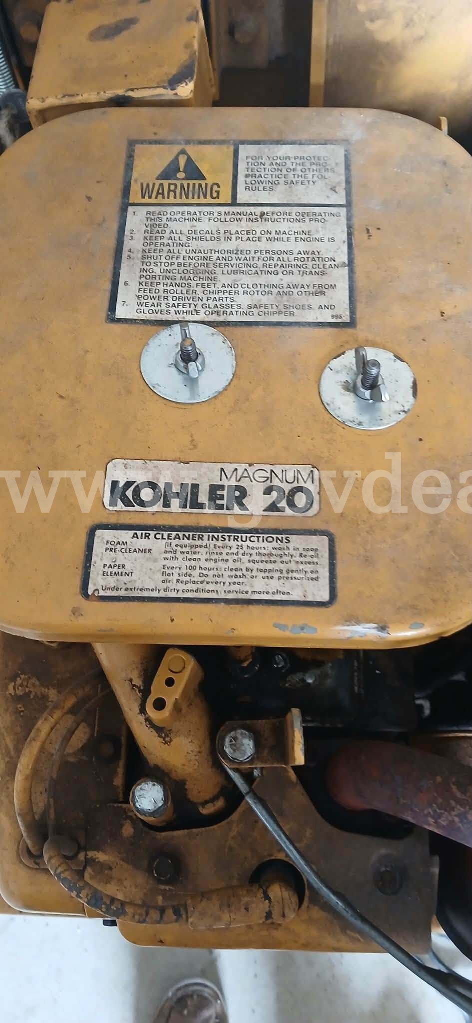 Vermeer 620 Wood Chipper, Made in the USA, Magnum Kohler 20 Vermeer 620 Government Surplus Auction - Photo #4