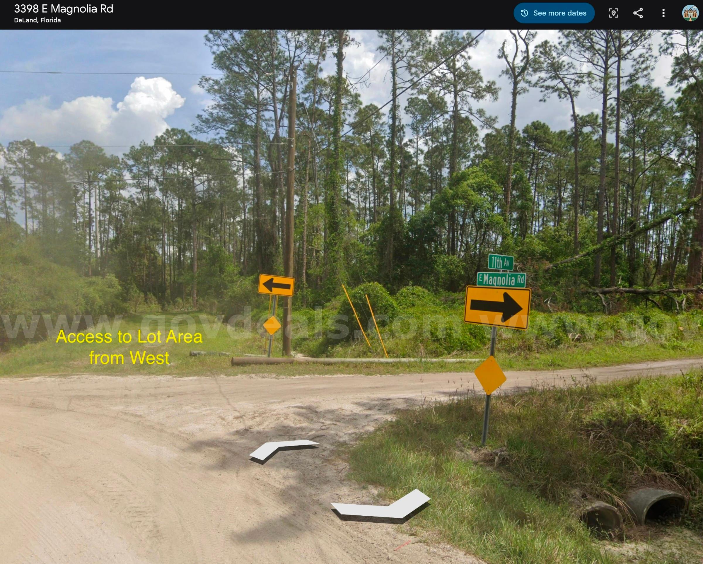 1.25 Acre Volusia County Florida No Reserve!   Government Surplus Auction - Photo #3