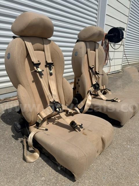 Military, Tan Seats w/ 5-Point Harness   Government Surplus Auction - Photo #2