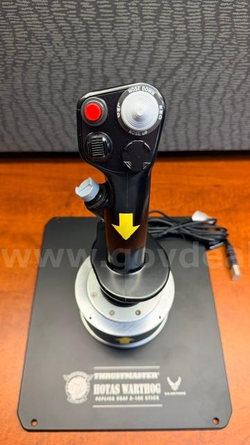 Thrustmaster HOTAS Warthog A-10C Flight Stick (New)   Government Surplus Auction - Photo #2