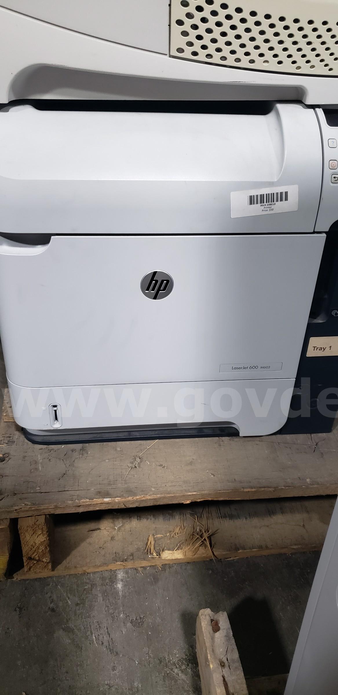 3 Lots Used Printers   Government Surplus Auction - Photo #3