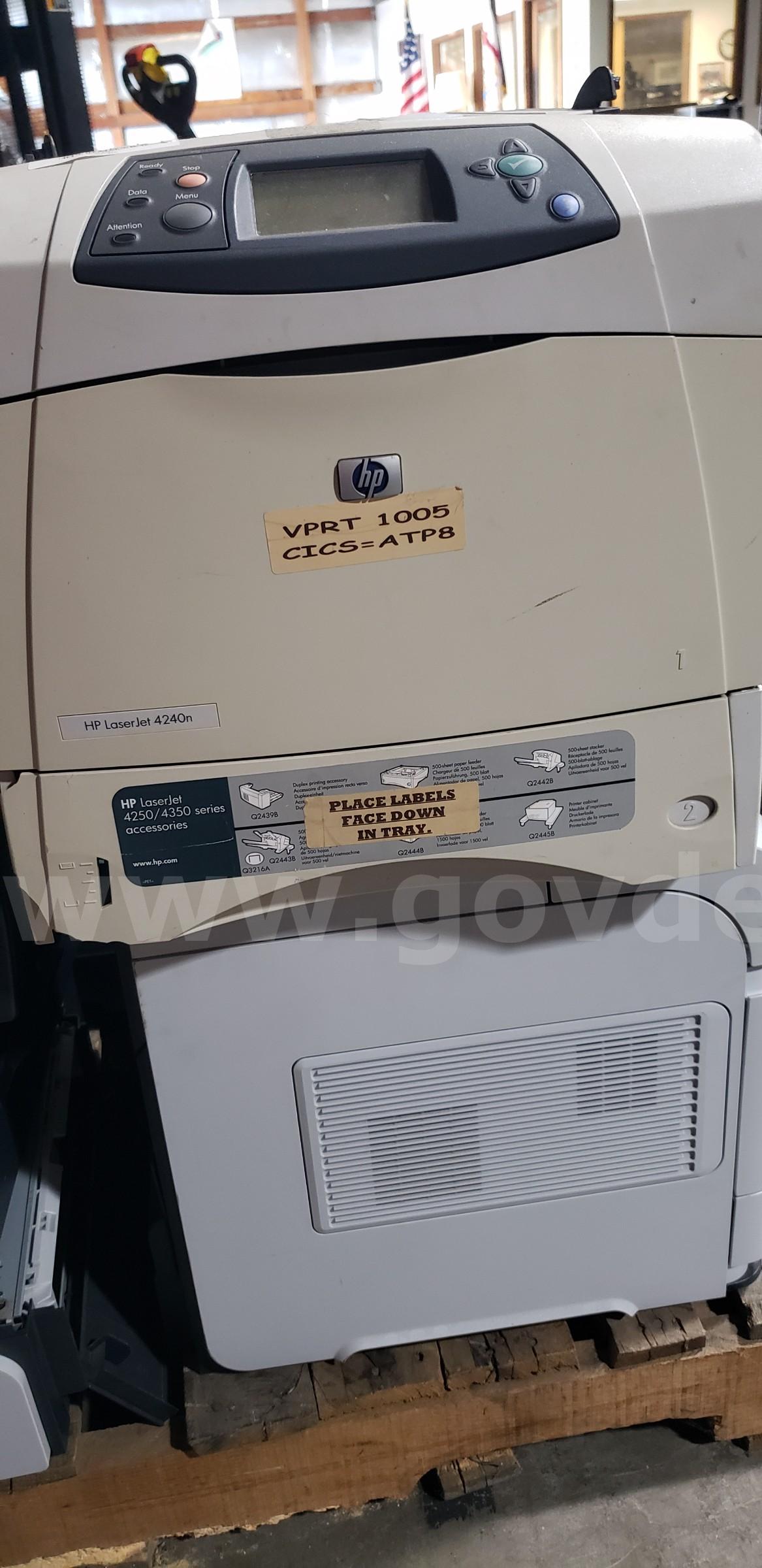 3 Lots Used Printers   Government Surplus Auction - Photo #4