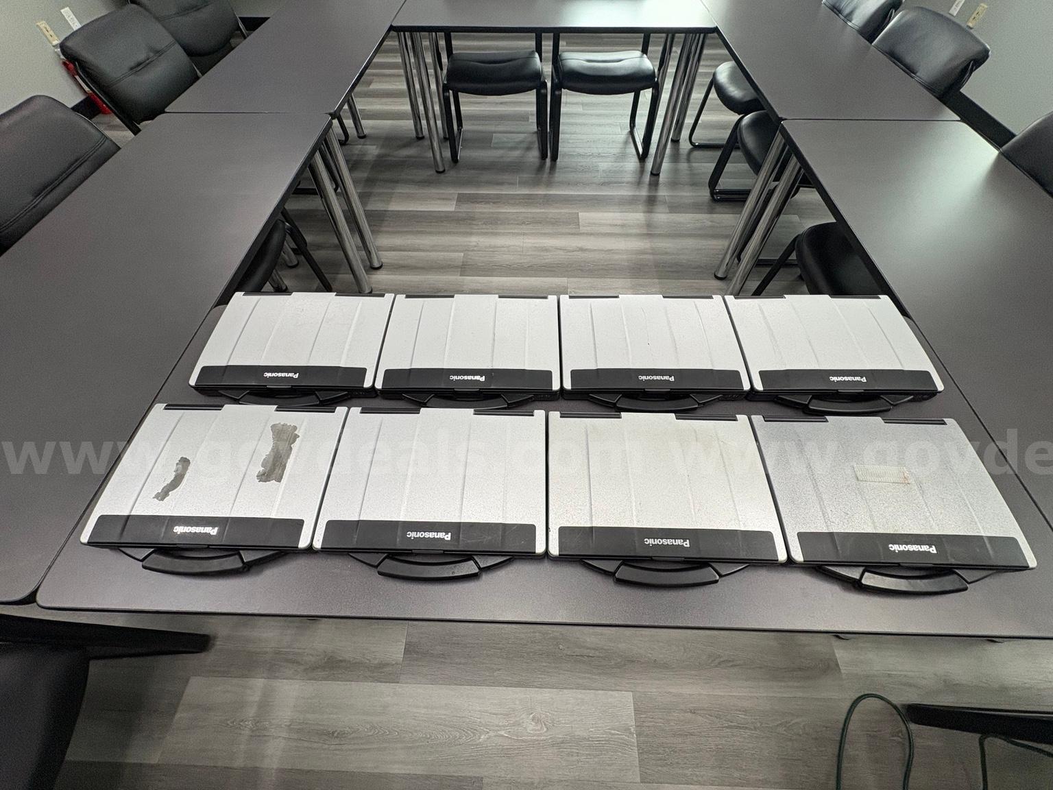 LOT OF (8) Panasonic CF-53 Toughbooks – Working Panasonic CF-53 Toughbook Government Surplus Auction - Photo #2