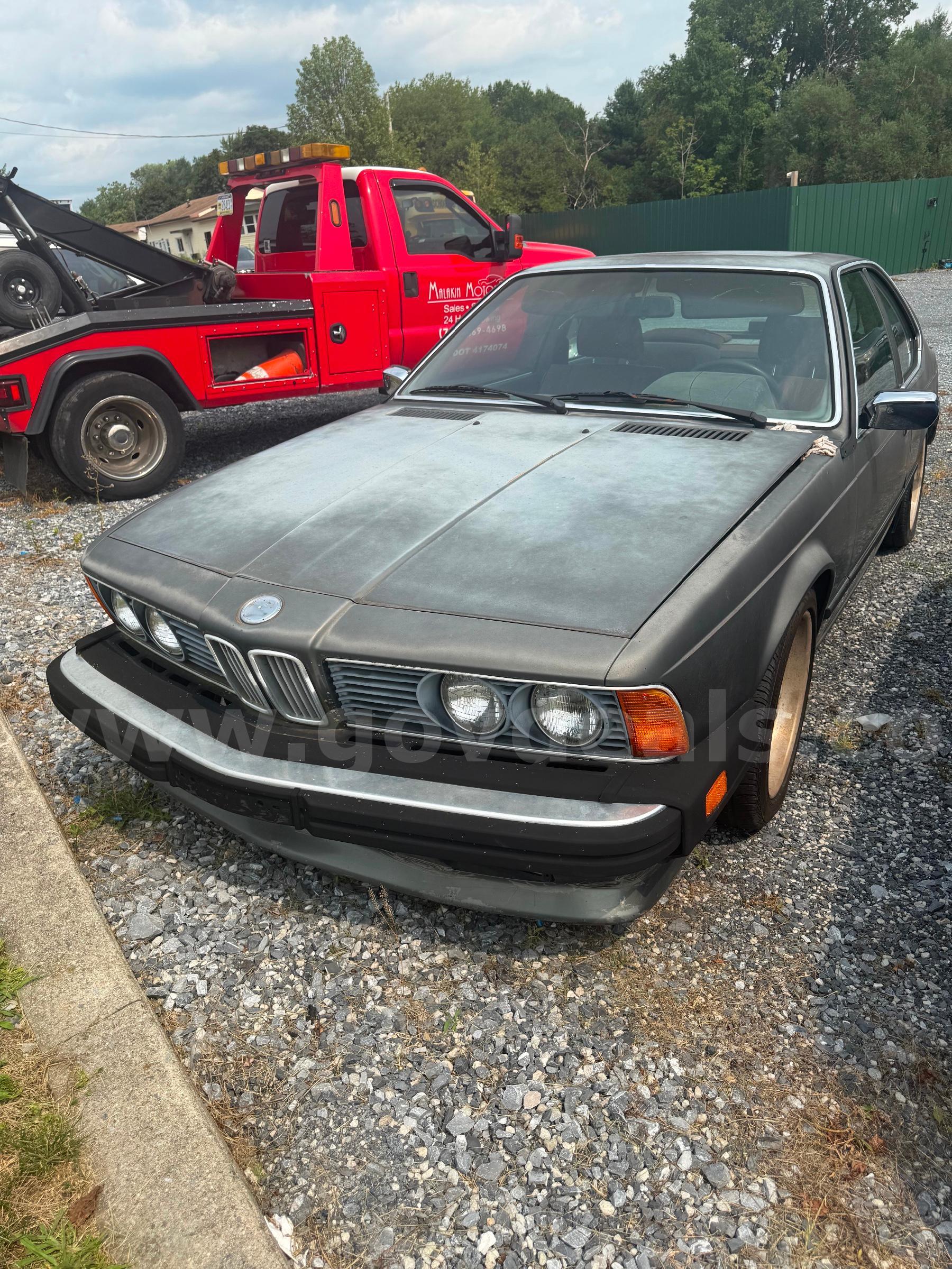 1987 BMW 6-Series BMW 6-Series Government Surplus Auction - Photo #2