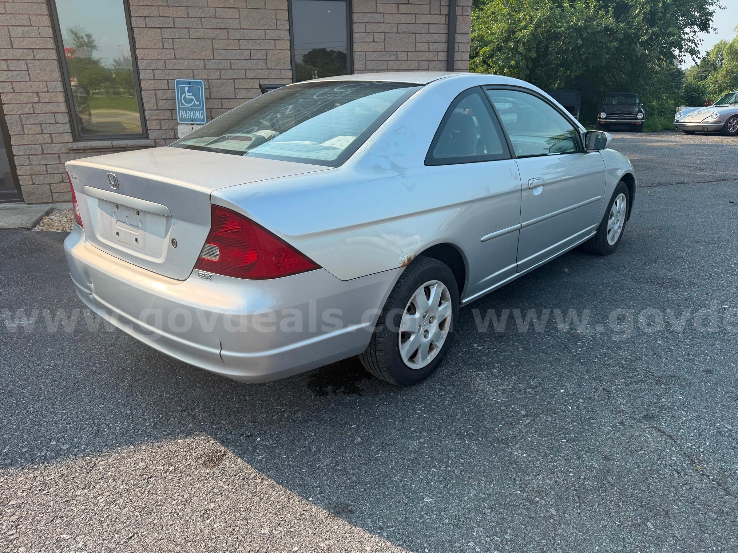 2001 Honda Civic Honda Civic Government Surplus Auction - Photo #3