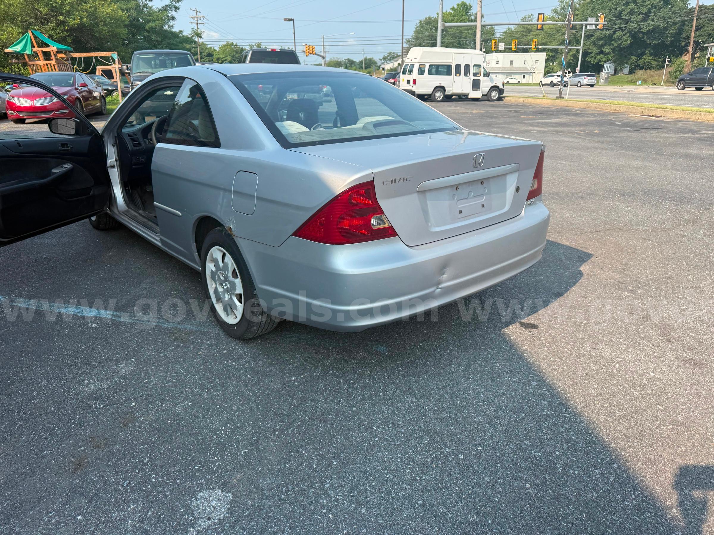 2001 Honda Civic Honda Civic Government Surplus Auction - Photo #4