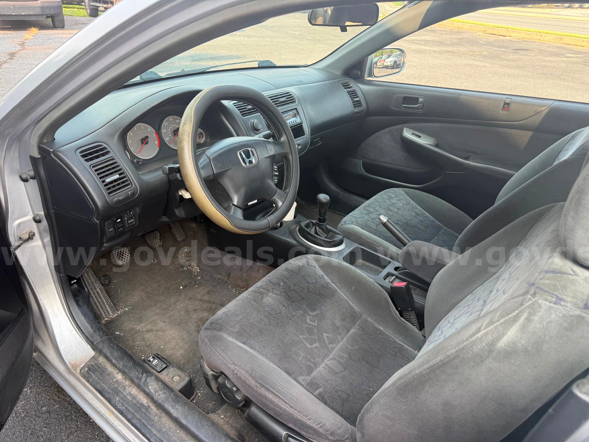 2001 Honda Civic Honda Civic Government Surplus Auction - Photo #5