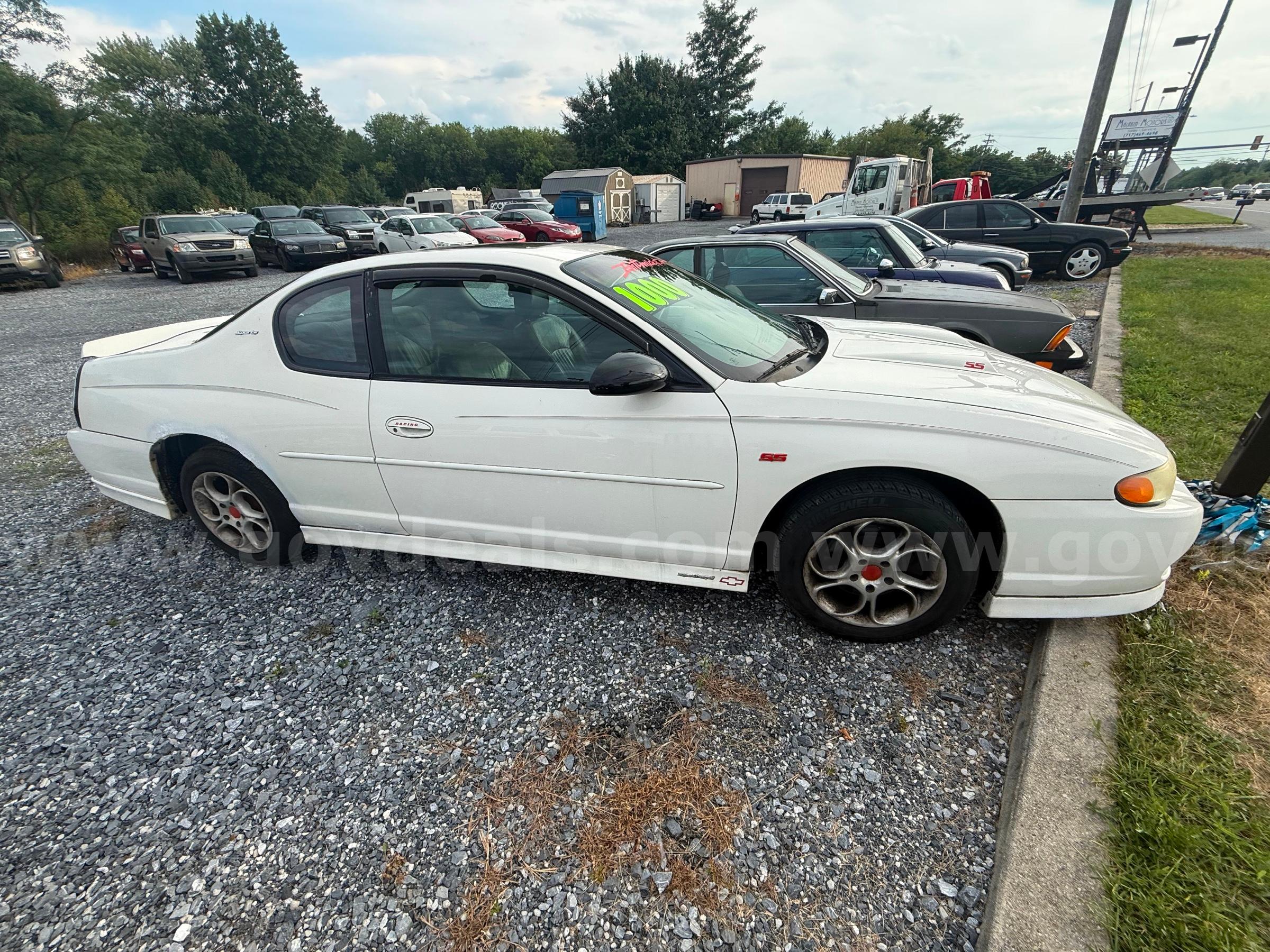 2002 Chevrolet Monte Carlo Chevrolet Monte Carlo Government Surplus Auction - Photo #3