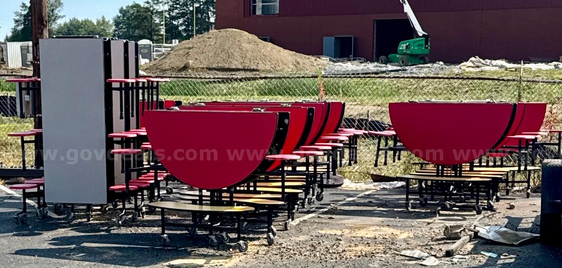 Cafeteria Tables   Government Surplus Auction - Primary Photo