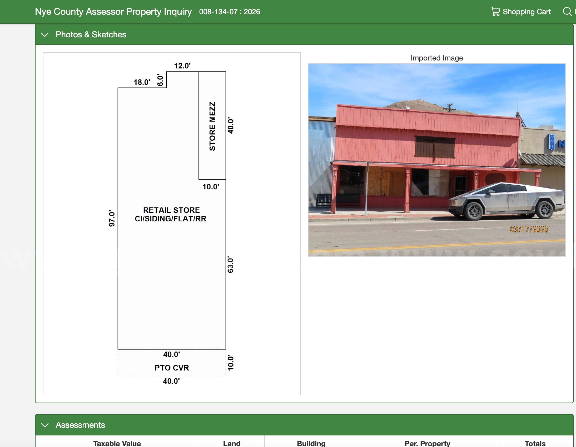 3,612sqft Commercial Space in Tonopah, Nevada   Government Surplus Auction - Photo #3