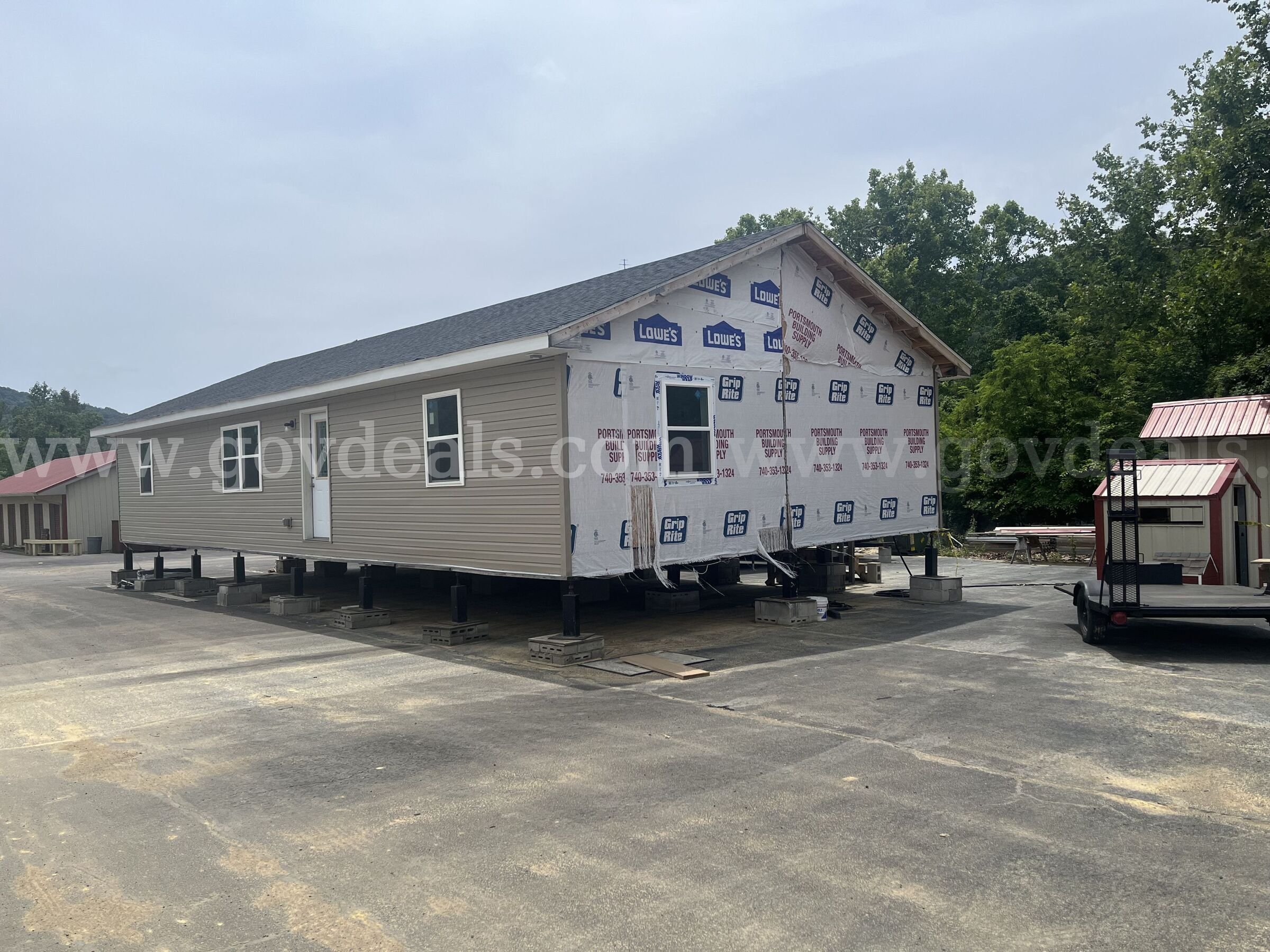 Double Wide Modular Building/Home ~1450 Sq. Ft.  1450 Government Surplus Auction - Photo #2