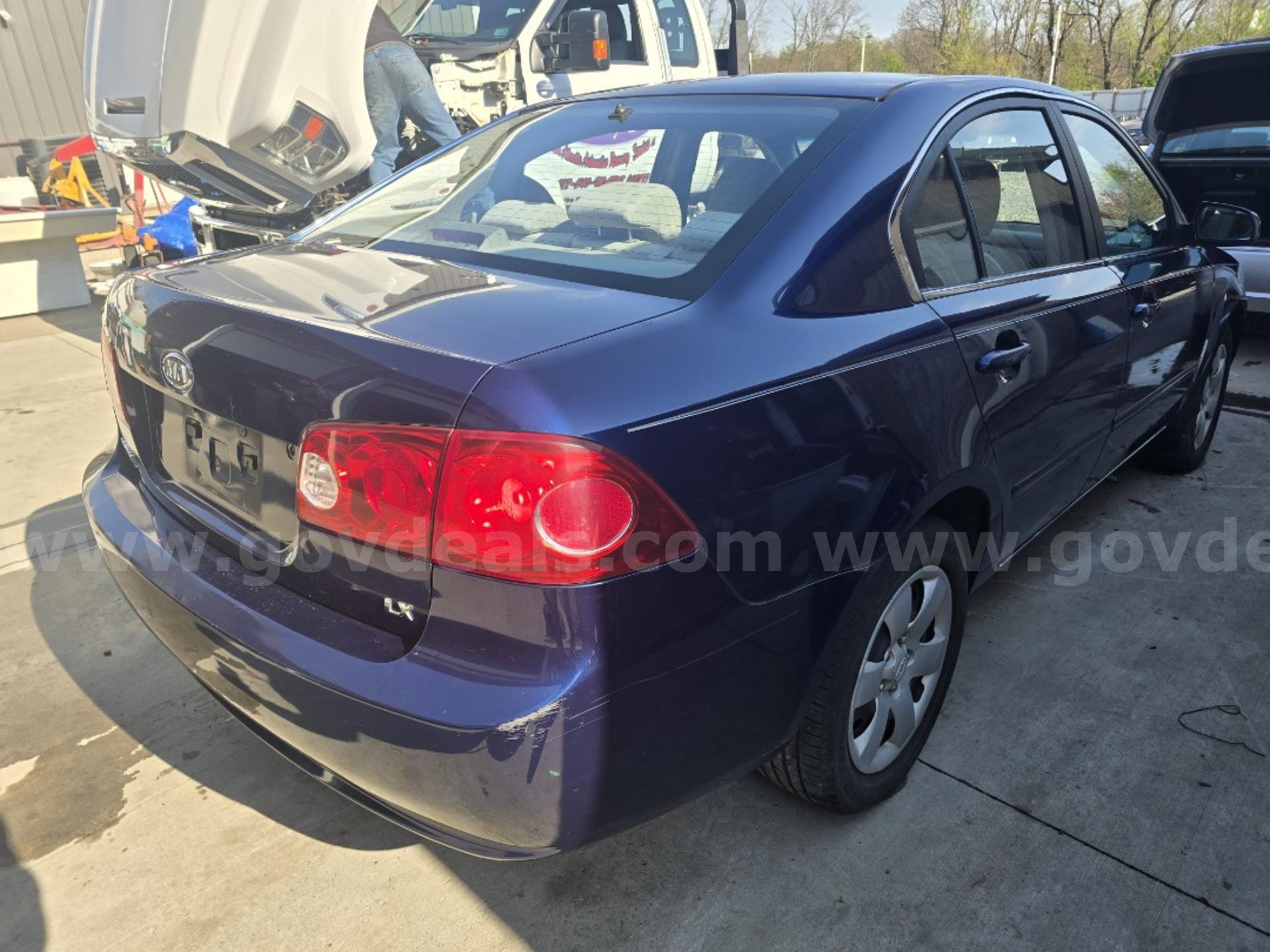 2007 Kia Optima LX Kia Optima Government Surplus Auction - Photo #3