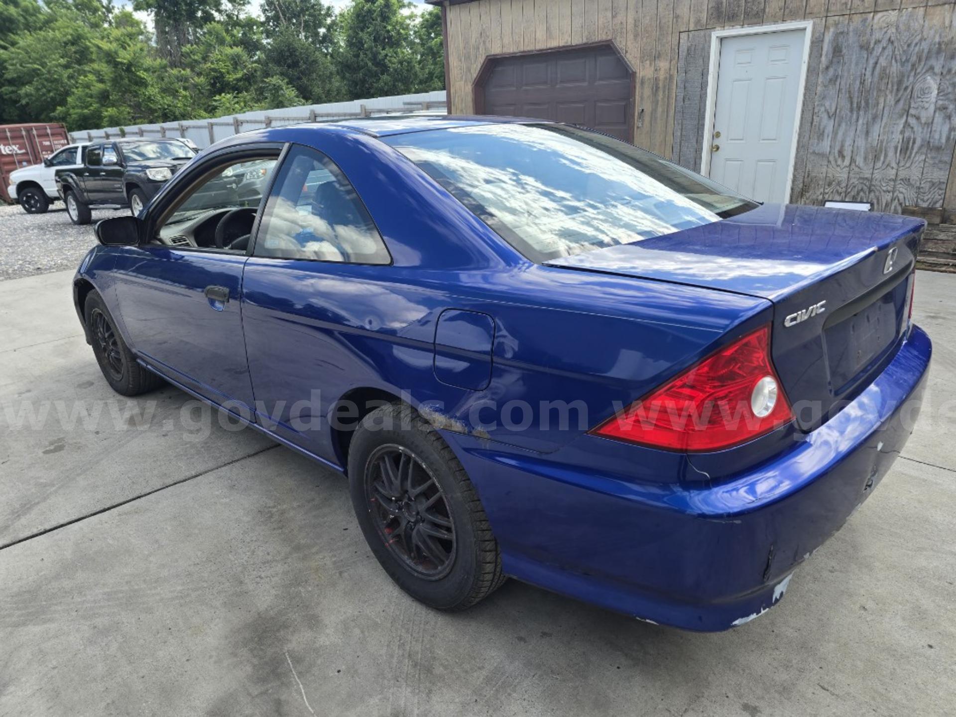 2005 Honda Civic Honda Civic Government Surplus Auction - Photo #5