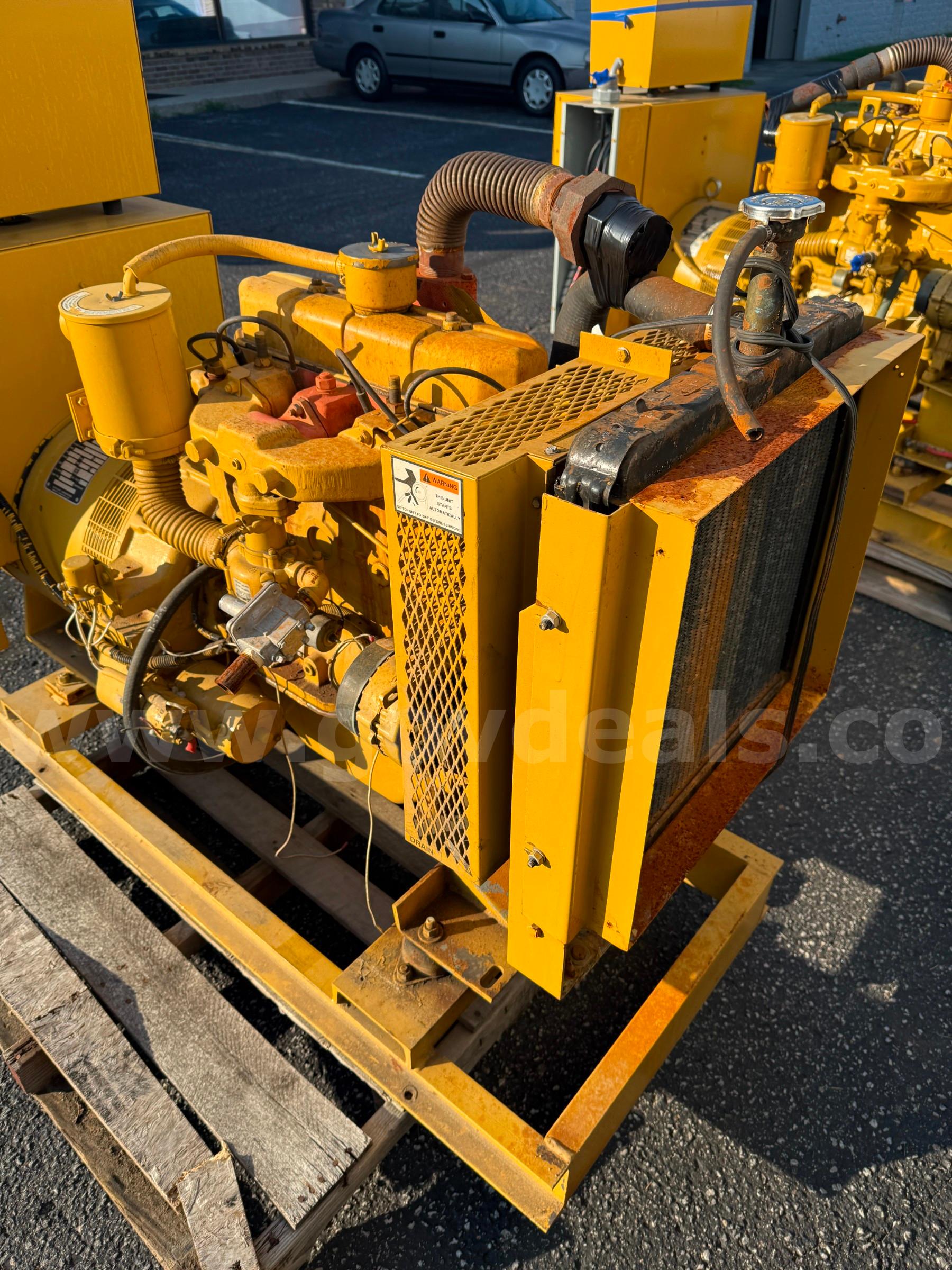 Lot of (4) Katolight 35kW Standby Generators – Hercules G2300 – 120/240V 1PH  G2300 Government Surplus Auction - Photo #6