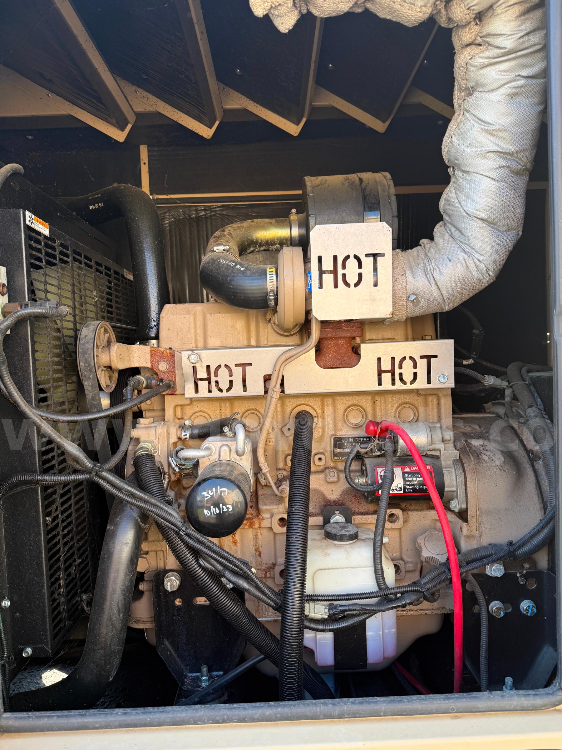 Generac 48kW Diesel Generator – John Deere 3.0L – 347.6 Hours – 120/240V 1PH John Deere 347 Government Surplus Auction - Photo #6
