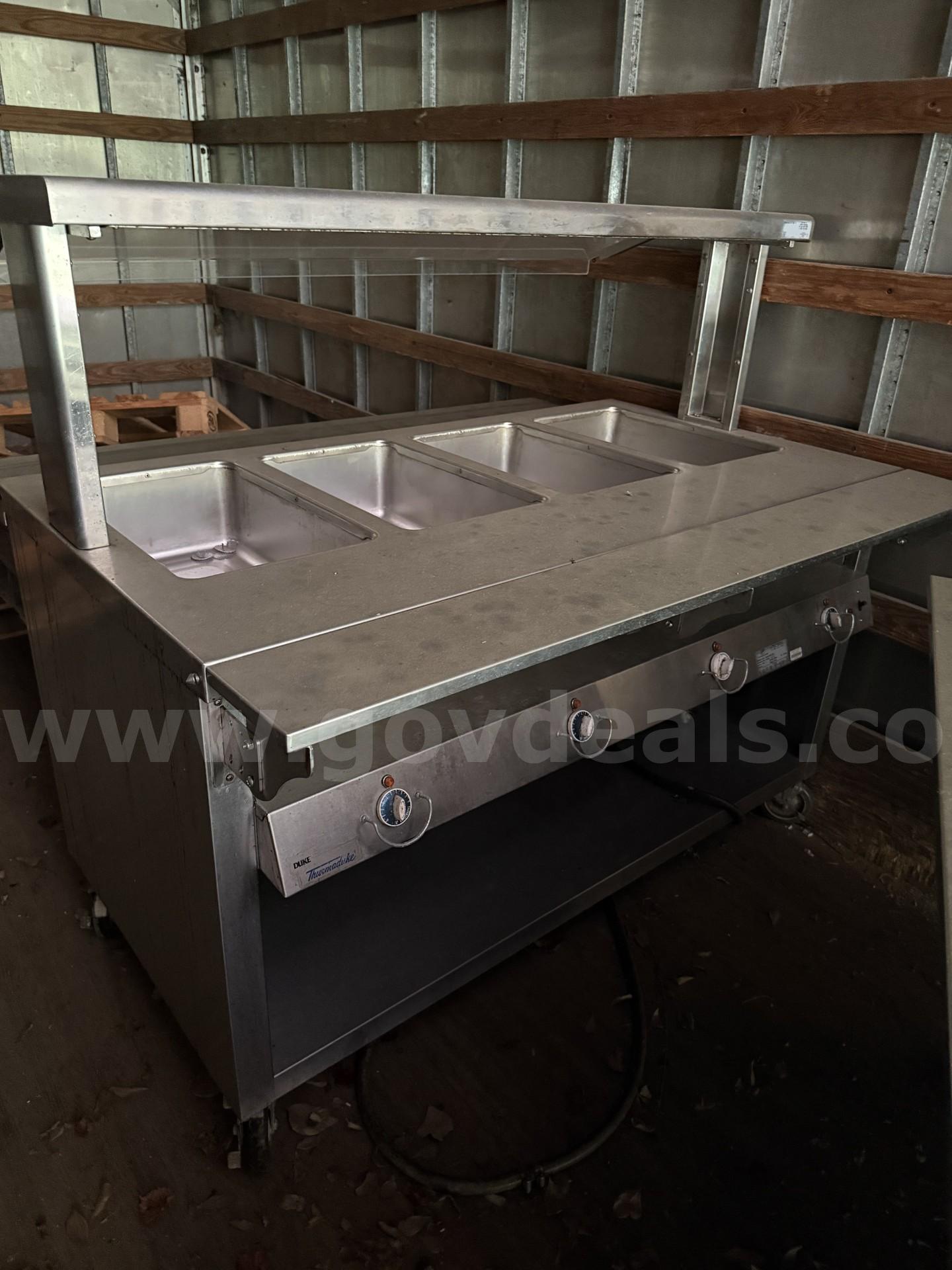 Duke Manufacturing Serving Counter Line   Government Surplus Auction - Photo #5