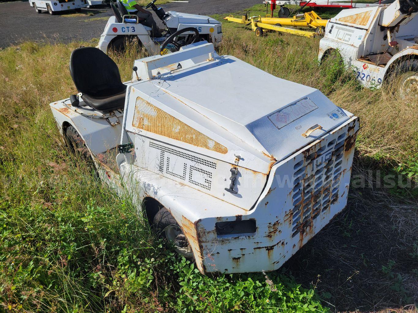 2003 Tug Tech M1A30-14 Diesel Baggage Tractor   Government Surplus Auction - Photo #2